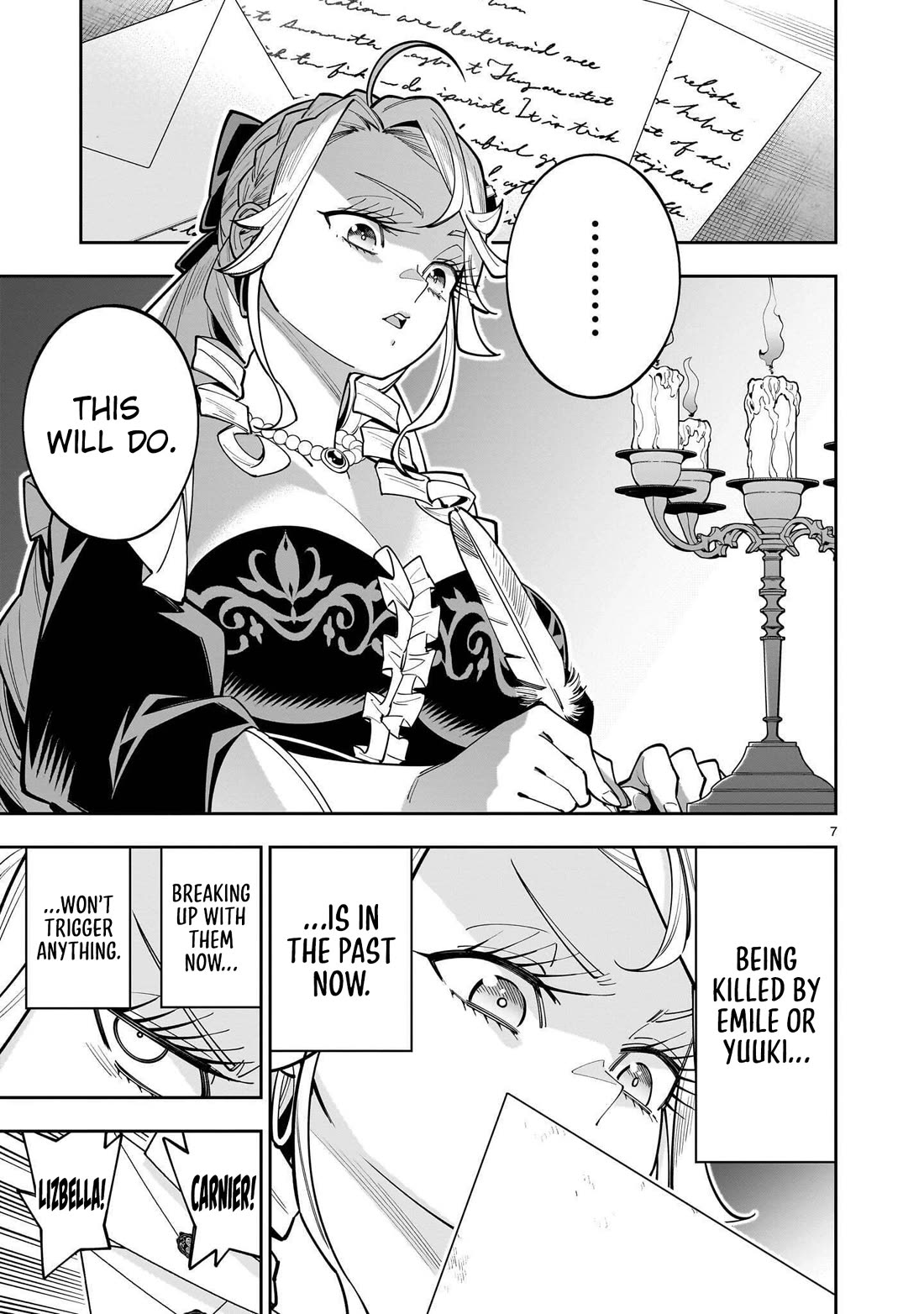 The Death Defying Princess Creates a Yuri Harem to Survive Chapter 18 page 8 - Chapter 18