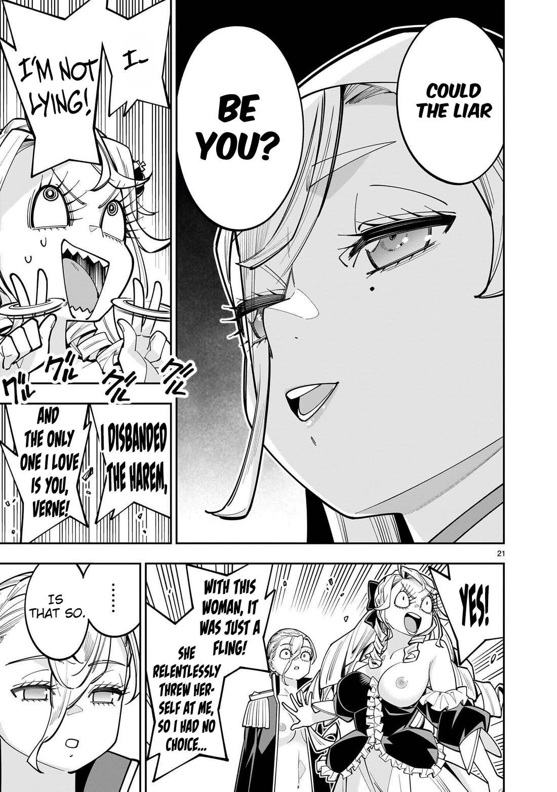The Death Defying Princess Creates a Yuri Harem to Survive Chapter 19 page 21 - Chapter 19