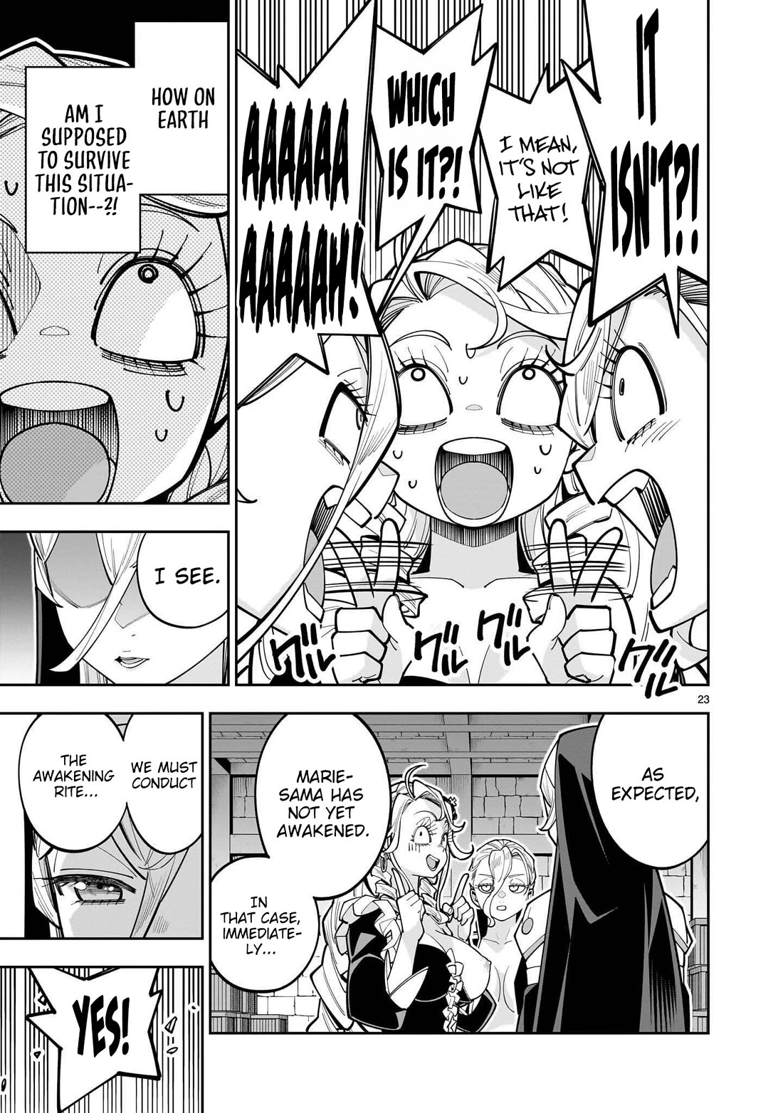 The Death Defying Princess Creates a Yuri Harem to Survive Chapter 19 page 23 - Chapter 19