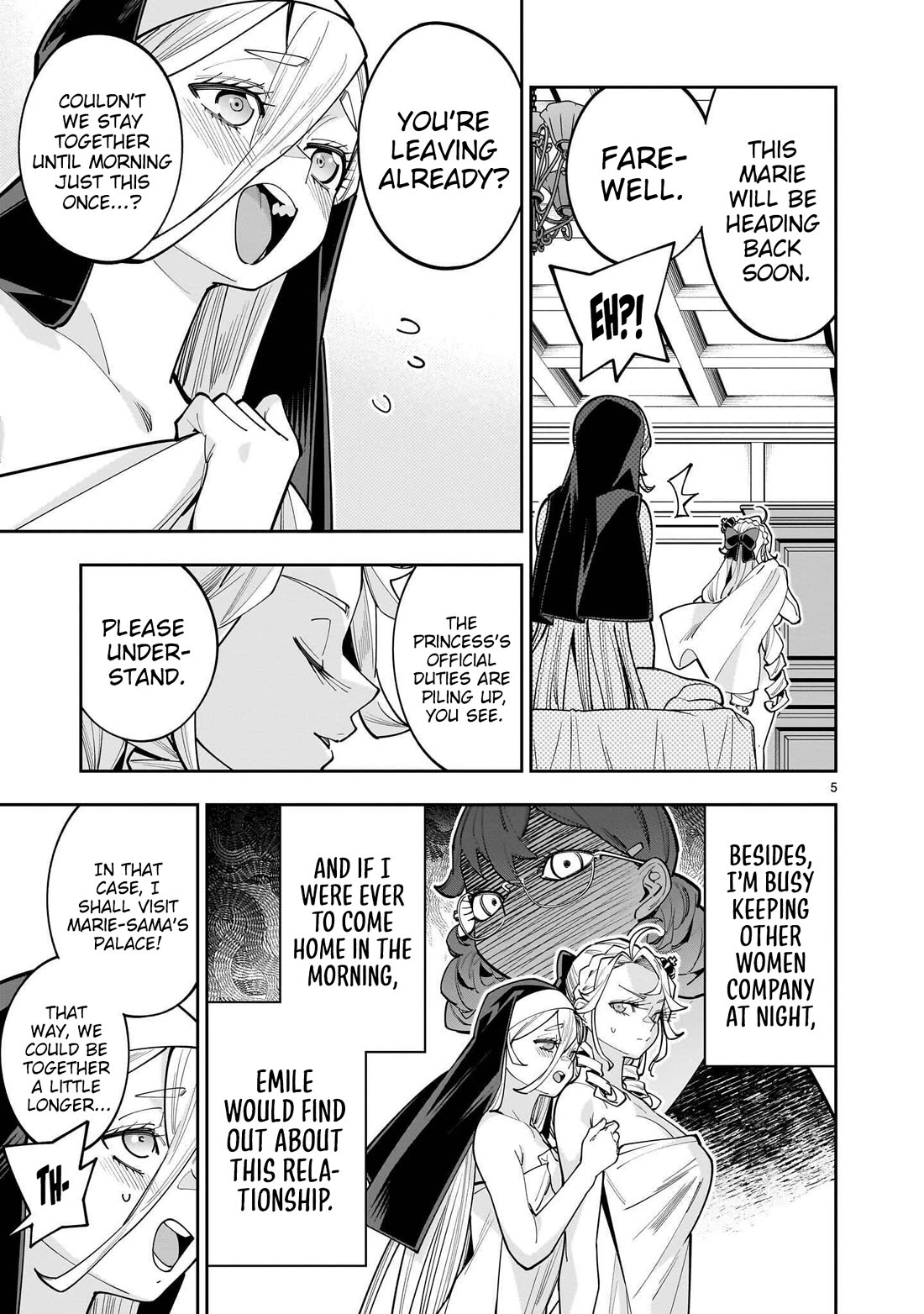 The Death Defying Princess Creates a Yuri Harem to Survive Chapter 19 page 6 - Chapter 19