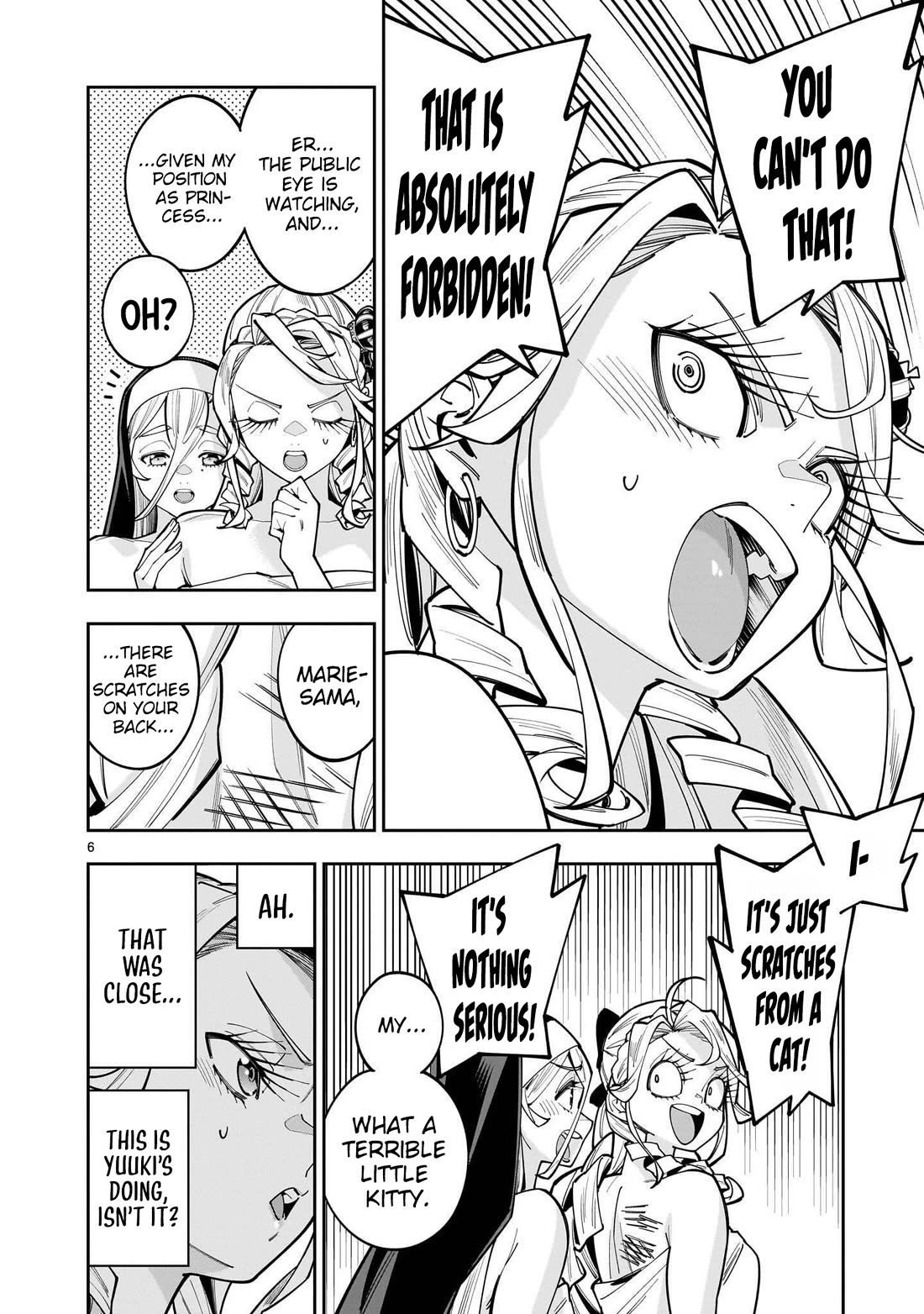 The Death Defying Princess Creates a Yuri Harem to Survive Chapter 19 page 7 - Chapter 19