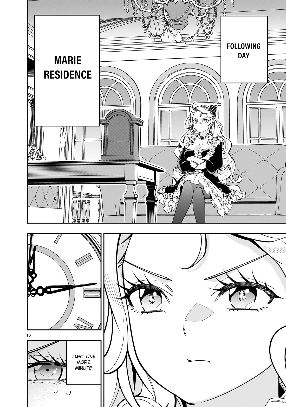 The Death Defying Princess Creates a Yuri Harem to Survive Chapter 2 page 10 - Chapter 2: The Disgust I Feel Towards the Male Body is Intense!