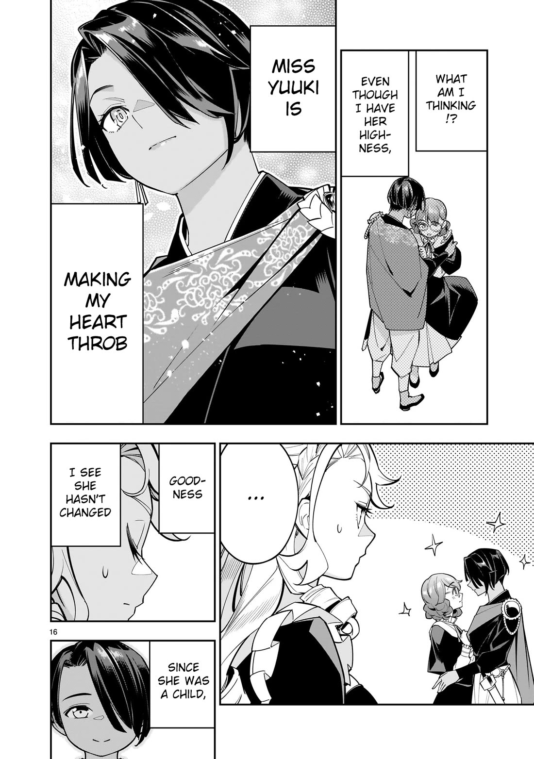 The Death Defying Princess Creates a Yuri Harem to Survive Chapter 2 page 16 - Chapter 2: The Disgust I Feel Towards the Male Body is Intense!