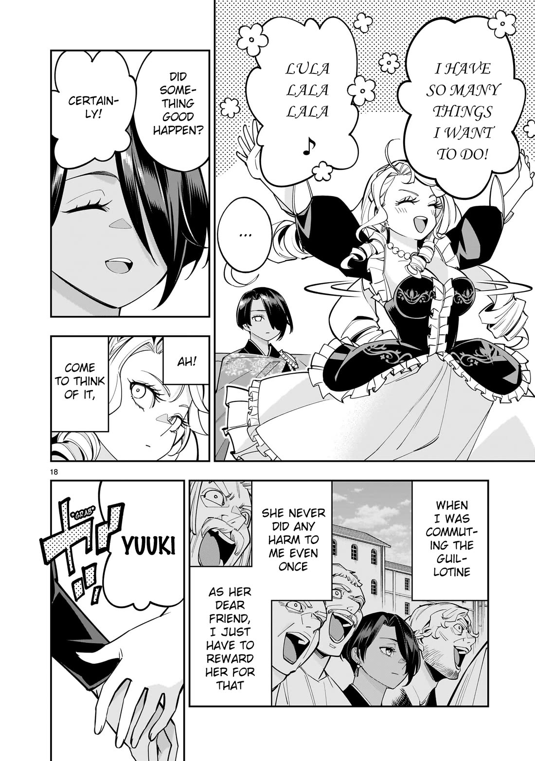 The Death Defying Princess Creates a Yuri Harem to Survive Chapter 2 page 18 - Chapter 2: The Disgust I Feel Towards the Male Body is Intense!