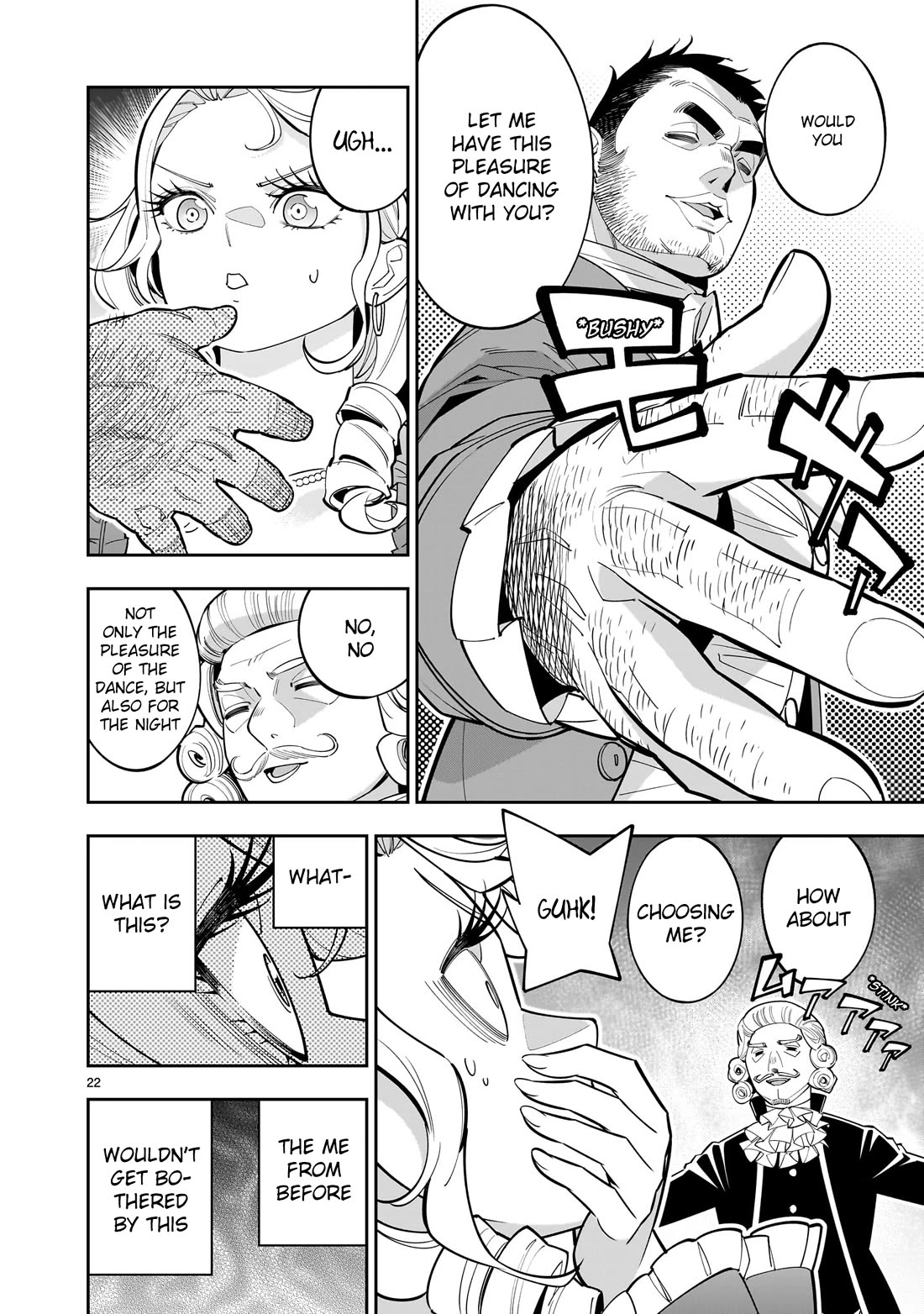 The Death Defying Princess Creates a Yuri Harem to Survive Chapter 2 page 22 - Chapter 2: The Disgust I Feel Towards the Male Body is Intense!