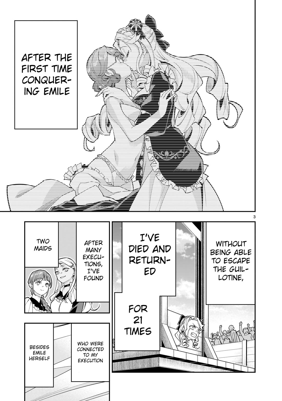 The Death Defying Princess Creates a Yuri Harem to Survive Chapter 2 page 3 - Chapter 2: The Disgust I Feel Towards the Male Body is Intense!