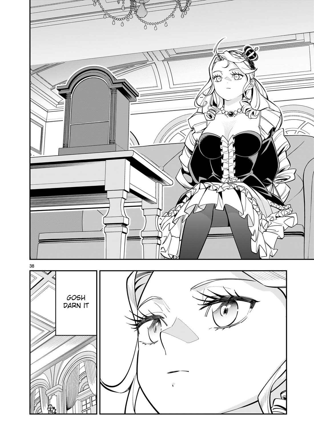 The Death Defying Princess Creates a Yuri Harem to Survive Chapter 2 page 37 - Chapter 2: The Disgust I Feel Towards the Male Body is Intense!