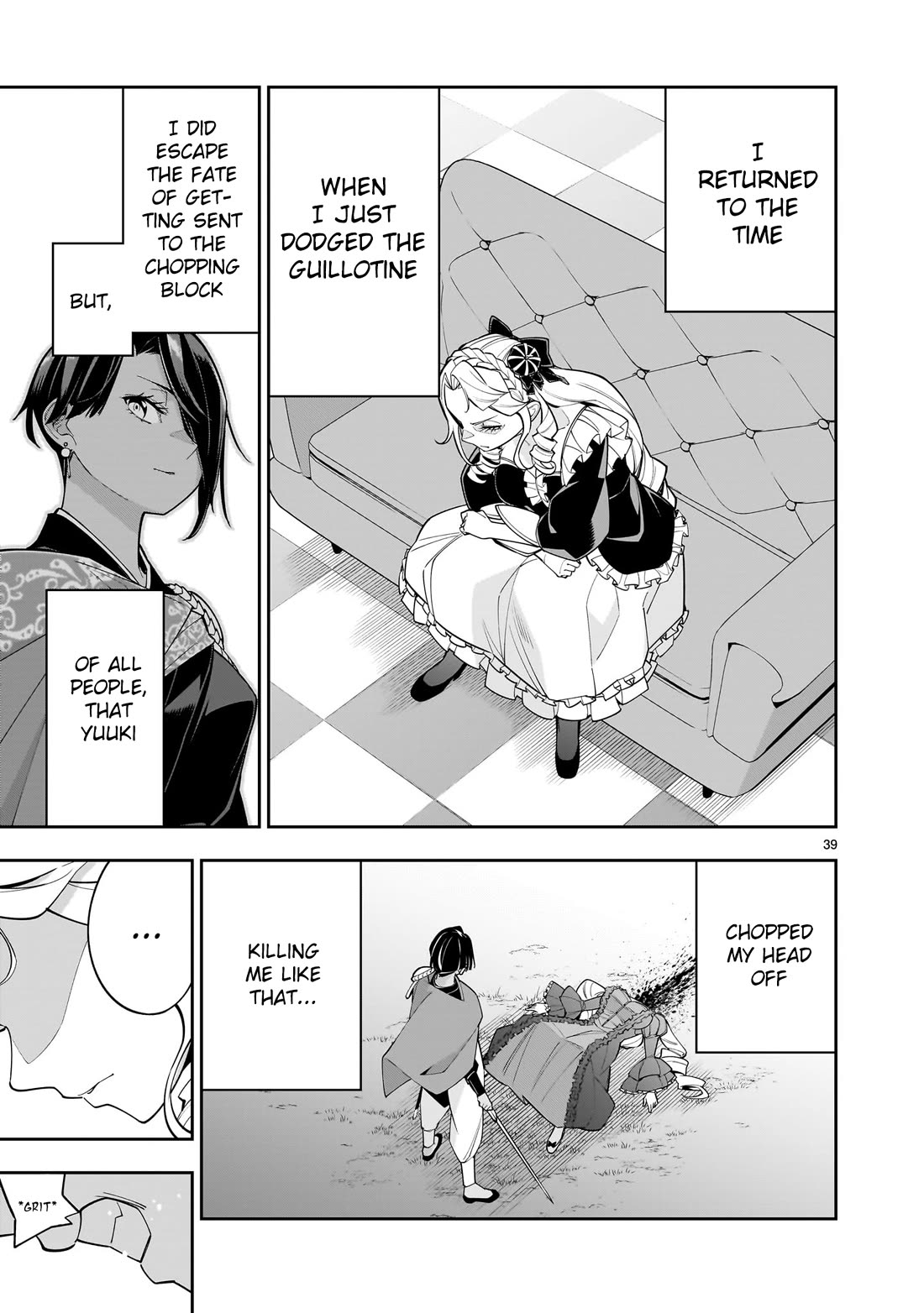 The Death Defying Princess Creates a Yuri Harem to Survive Chapter 2 page 38 - Chapter 2: The Disgust I Feel Towards the Male Body is Intense!