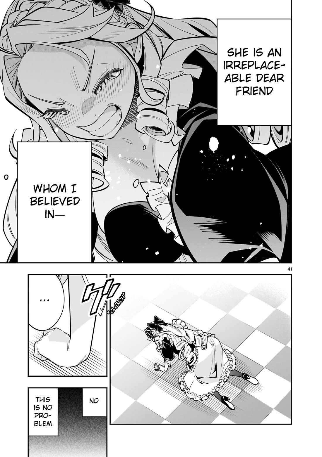 The Death Defying Princess Creates a Yuri Harem to Survive Chapter 2 page 40 - Chapter 2: The Disgust I Feel Towards the Male Body is Intense!