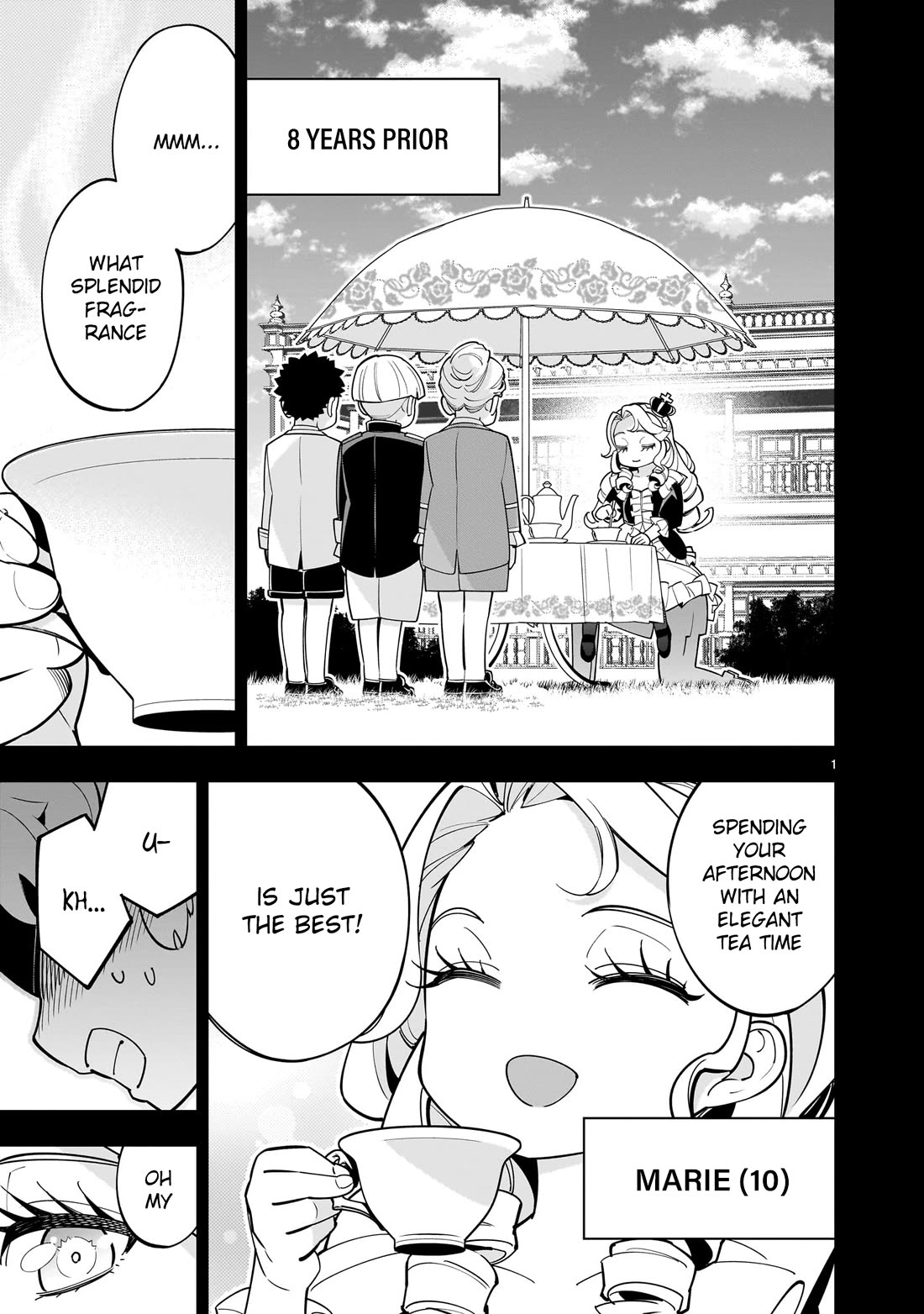 The Death Defying Princess Creates a Yuri Harem to Survive Chapter 3 page 1 - Chapter 3: Her Face Has Completely Turned into That of a Female’s!