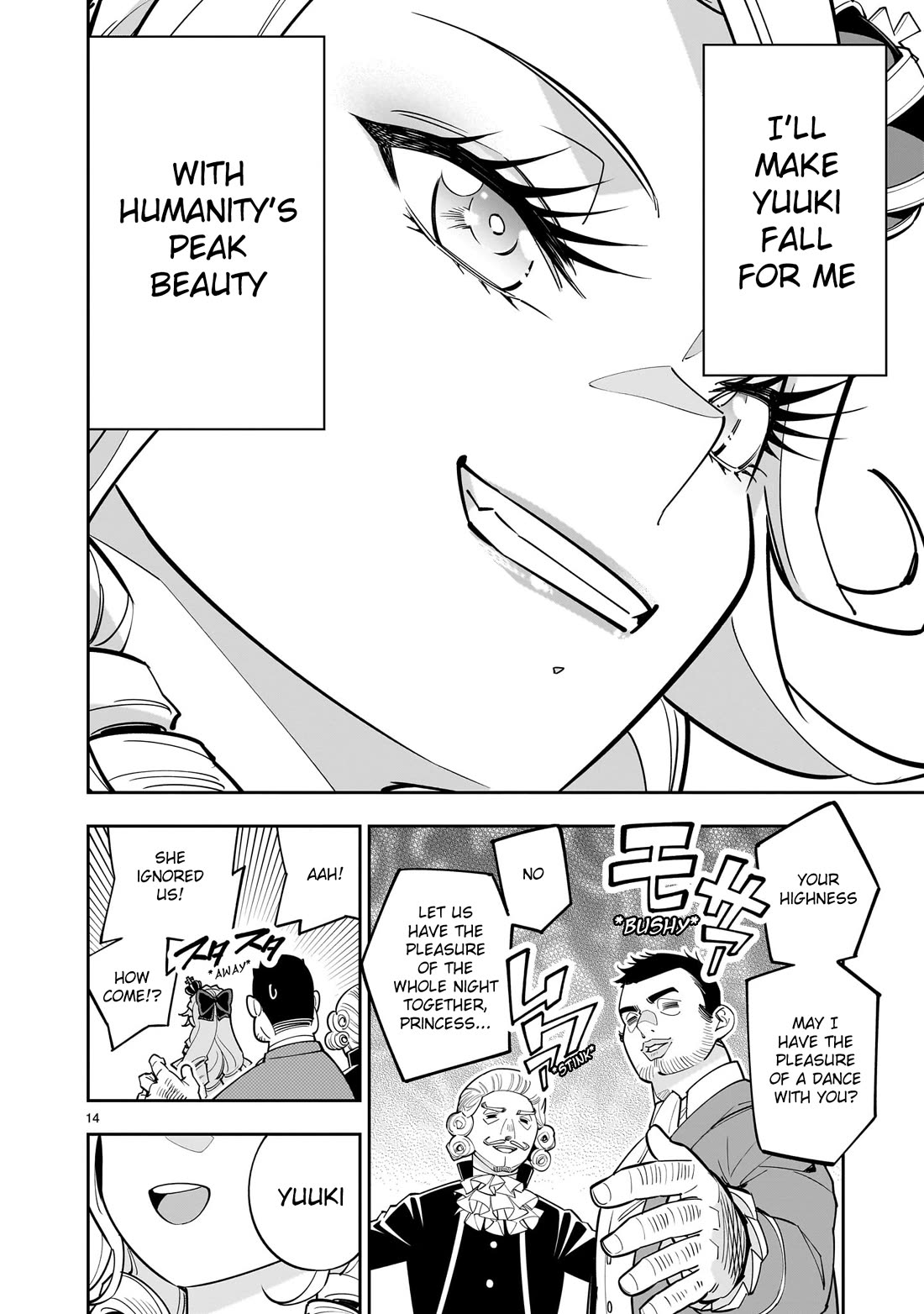 The Death Defying Princess Creates a Yuri Harem to Survive Chapter 3 page 13 - Chapter 3: Her Face Has Completely Turned into That of a Female’s!