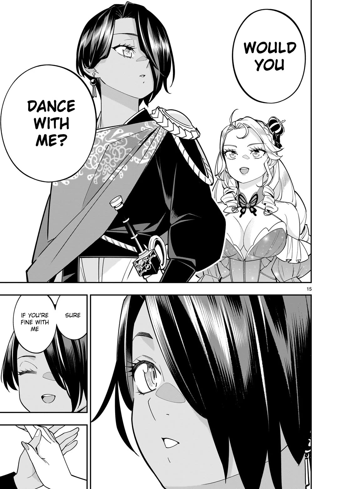 The Death Defying Princess Creates a Yuri Harem to Survive Chapter 3 page 14 - Chapter 3: Her Face Has Completely Turned into That of a Female’s!