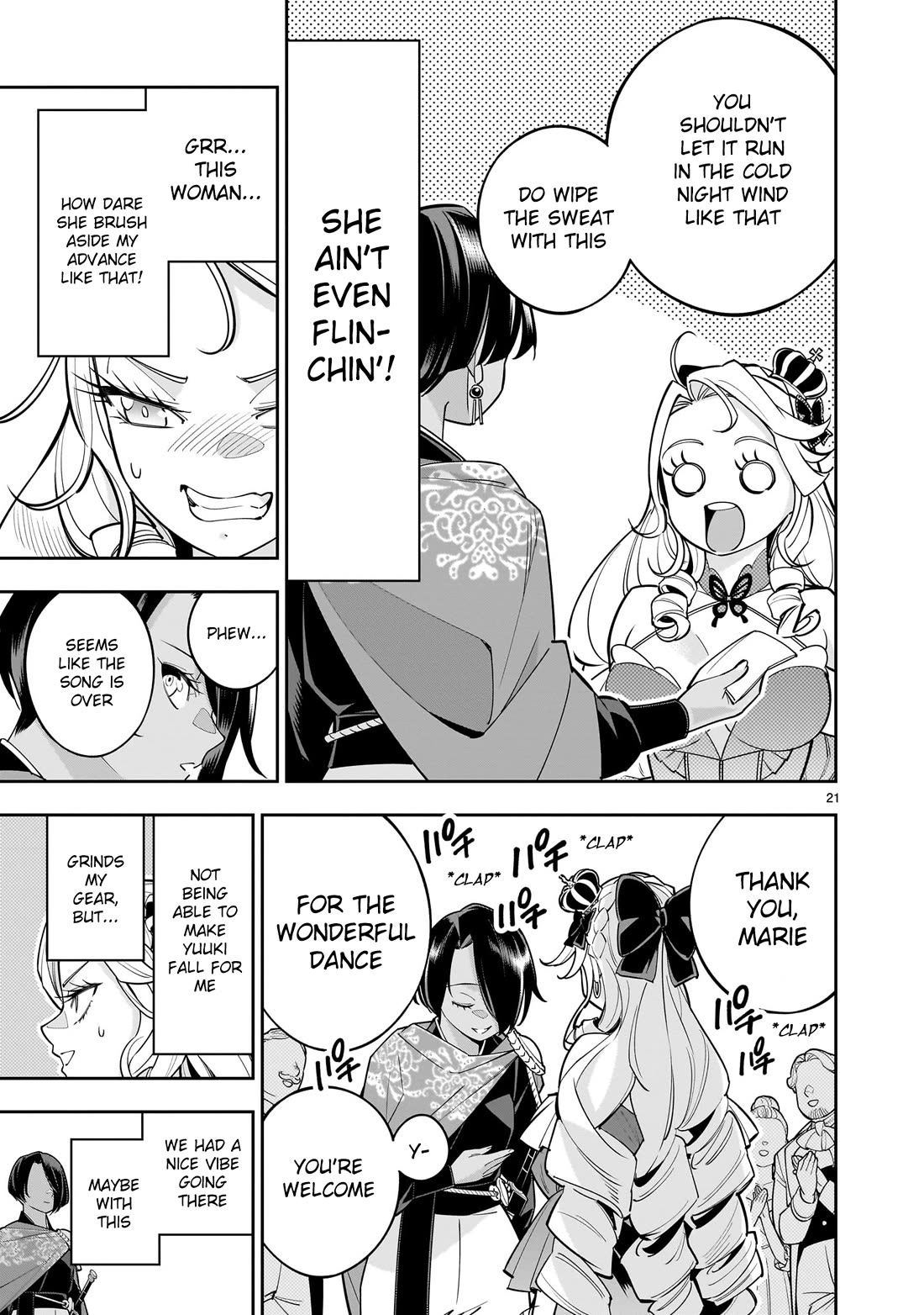 The Death Defying Princess Creates a Yuri Harem to Survive Chapter 3 page 20 - Chapter 3: Her Face Has Completely Turned into That of a Female’s!