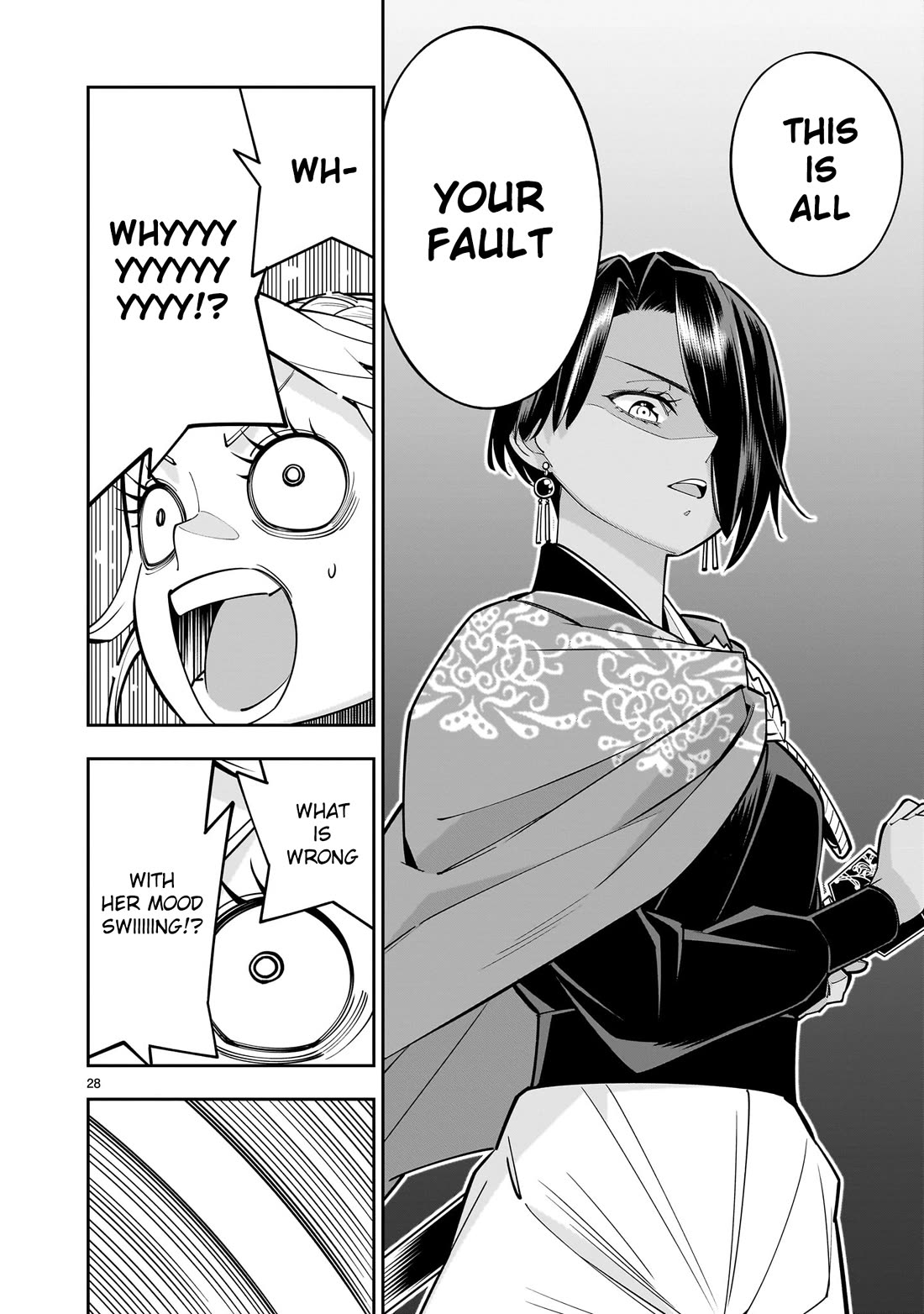 The Death Defying Princess Creates a Yuri Harem to Survive Chapter 3 page 27 - Chapter 3: Her Face Has Completely Turned into That of a Female’s!