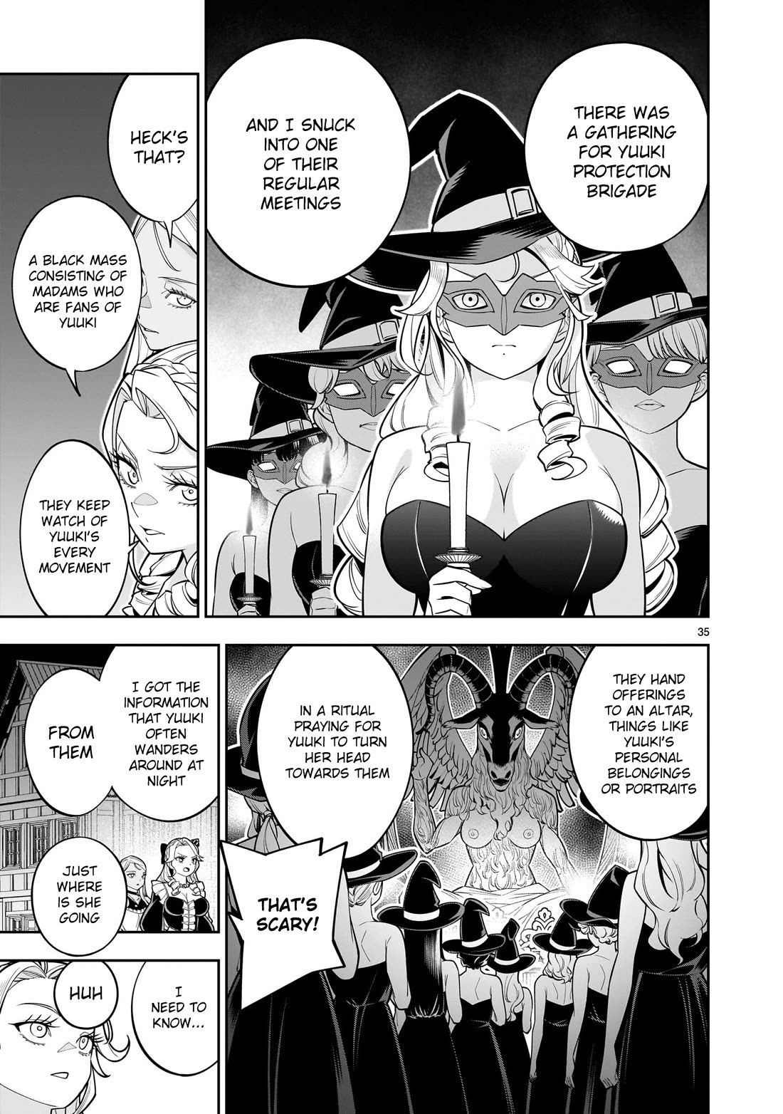 The Death Defying Princess Creates a Yuri Harem to Survive Chapter 3 page 34 - Chapter 3: Her Face Has Completely Turned into That of a Female’s!