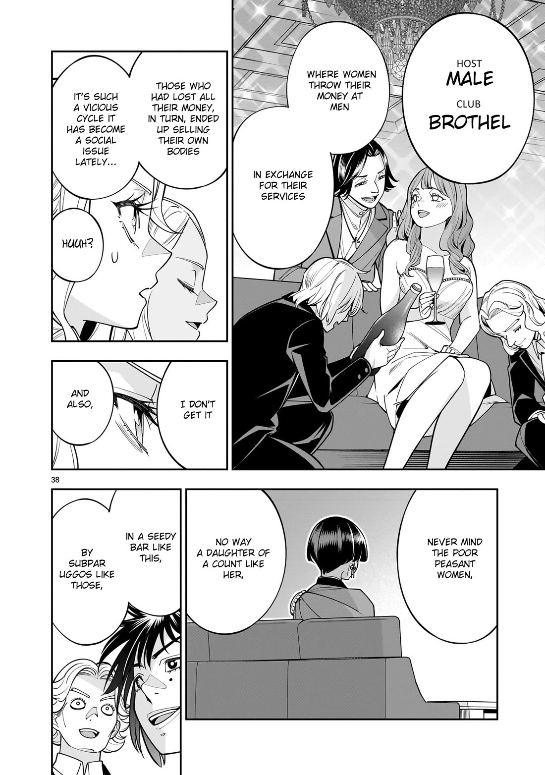 The Death Defying Princess Creates a Yuri Harem to Survive Chapter 3 page 37 - Chapter 3: Her Face Has Completely Turned into That of a Female’s!