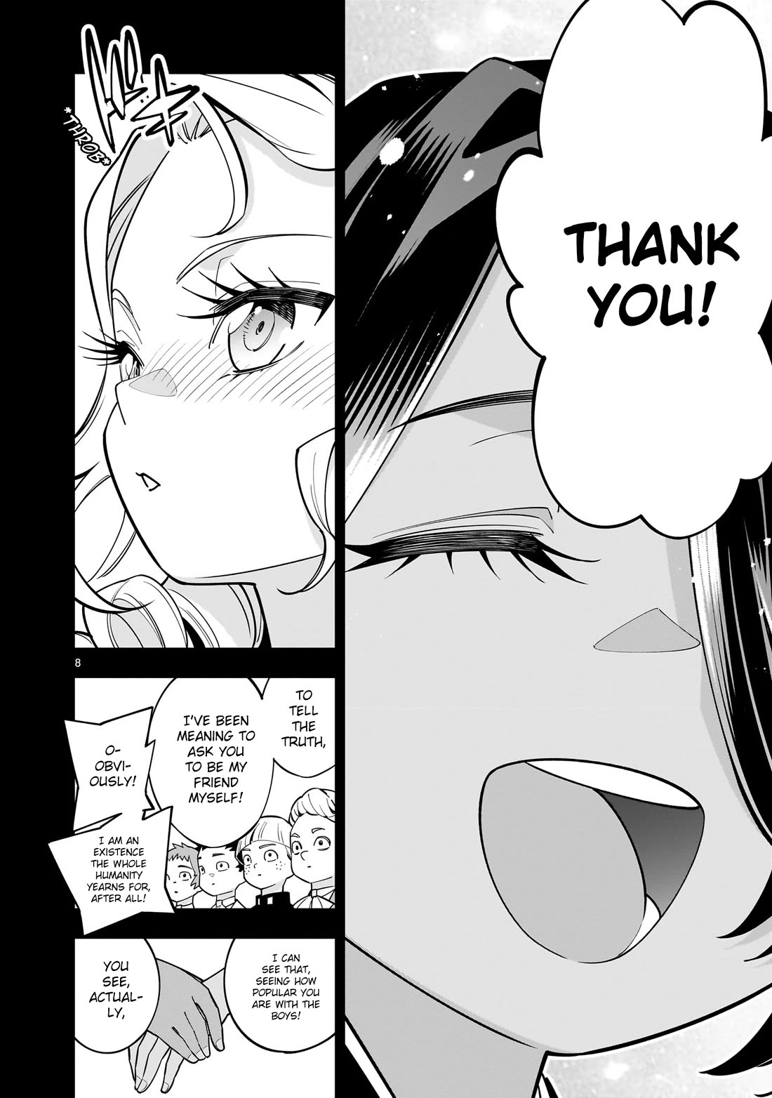 The Death Defying Princess Creates a Yuri Harem to Survive Chapter 3 page 8 - Chapter 3: Her Face Has Completely Turned into That of a Female’s!