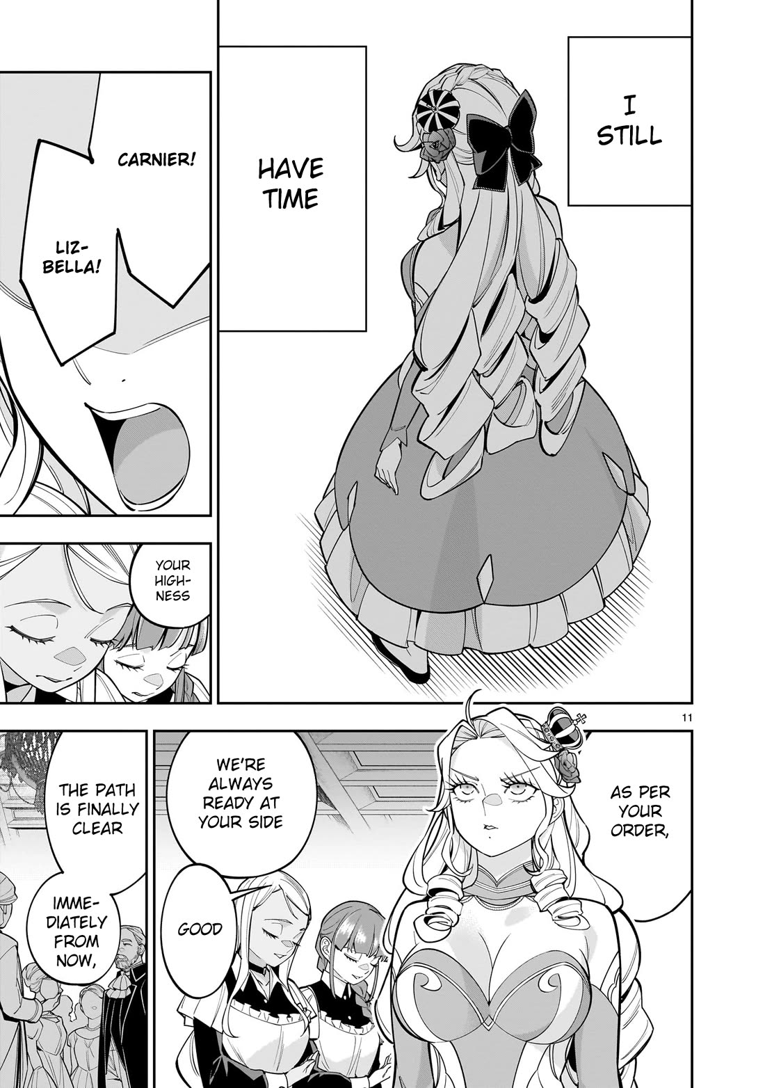 The Death Defying Princess Creates a Yuri Harem to Survive Chapter 4 page 11 - Chapter 4: You Can Still Have a Wonderful Love Even Without Men, You Know!