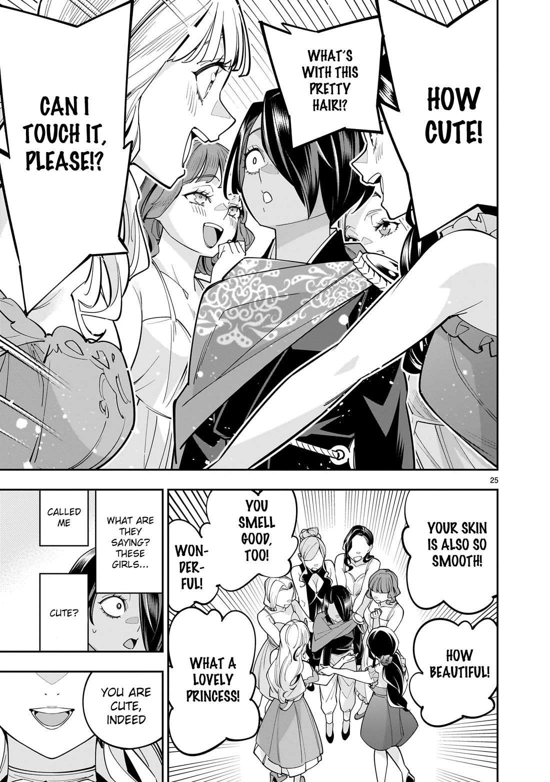 The Death Defying Princess Creates a Yuri Harem to Survive Chapter 4 page 25 - Chapter 4: You Can Still Have a Wonderful Love Even Without Men, You Know!