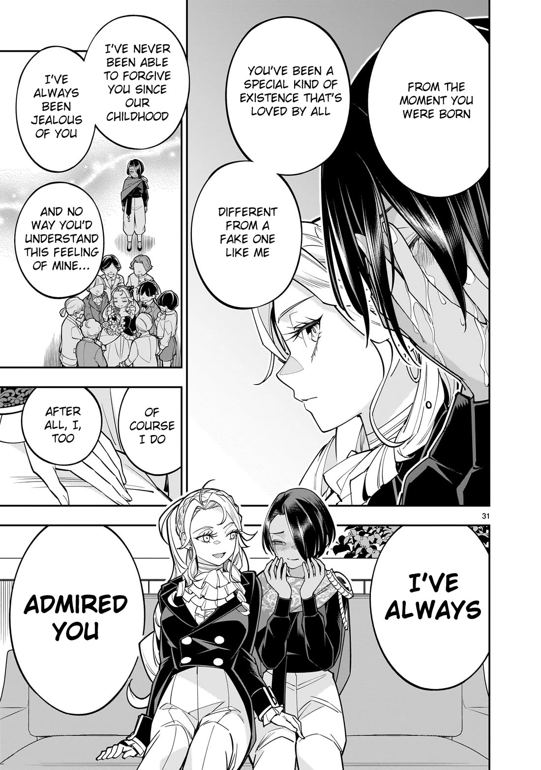 The Death Defying Princess Creates a Yuri Harem to Survive Chapter 4 page 31 - Chapter 4: You Can Still Have a Wonderful Love Even Without Men, You Know!