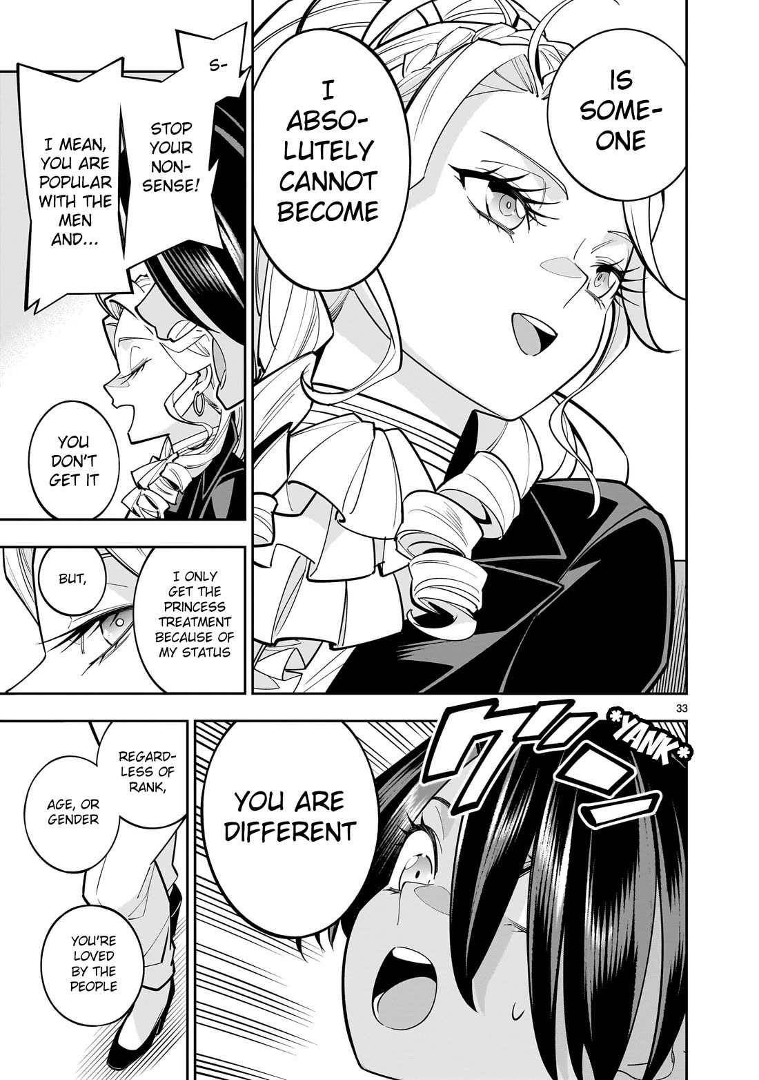 The Death Defying Princess Creates a Yuri Harem to Survive Chapter 4 page 33 - Chapter 4: You Can Still Have a Wonderful Love Even Without Men, You Know!