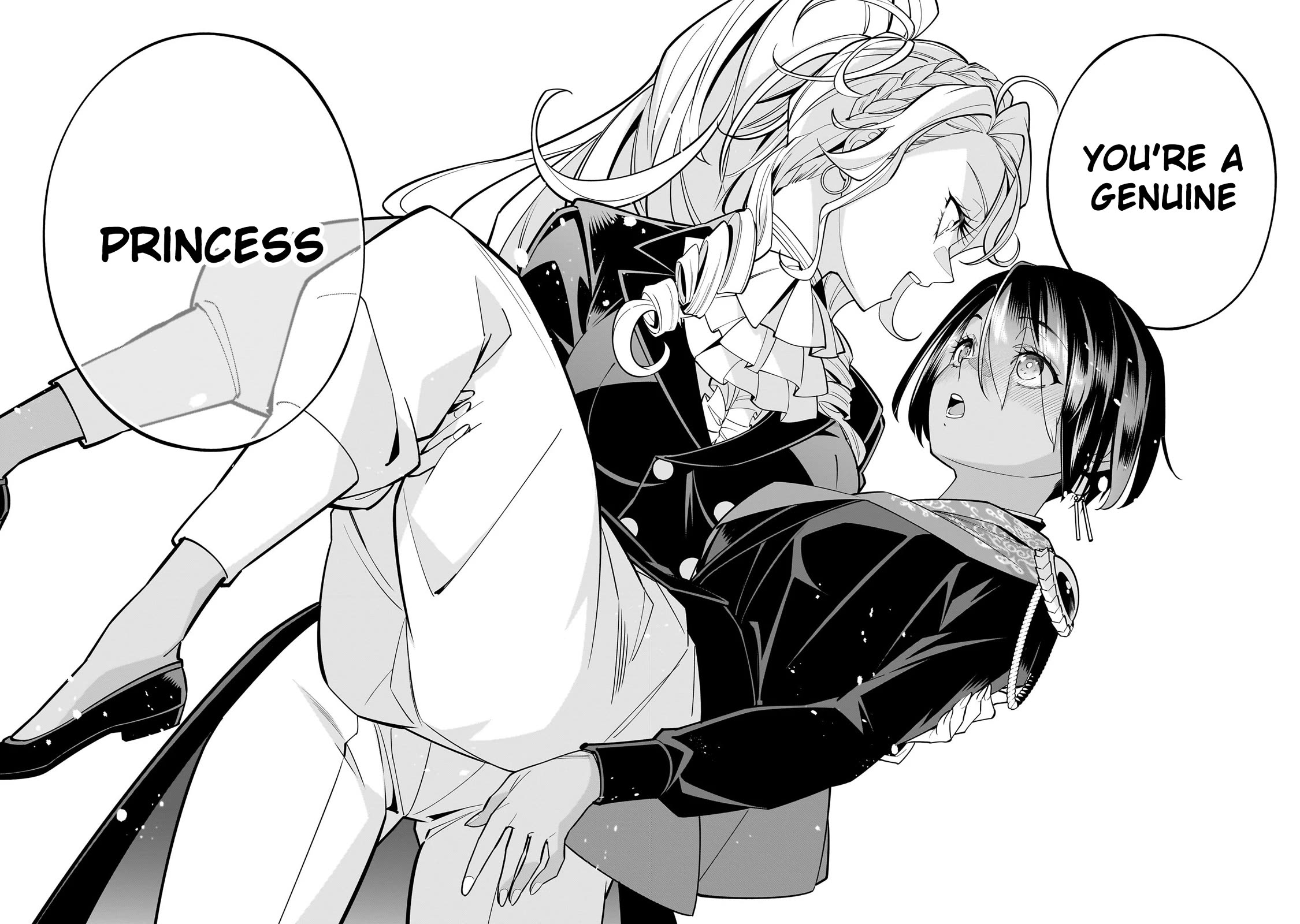 The Death Defying Princess Creates a Yuri Harem to Survive Chapter 4 page 34 - Chapter 4: You Can Still Have a Wonderful Love Even Without Men, You Know!