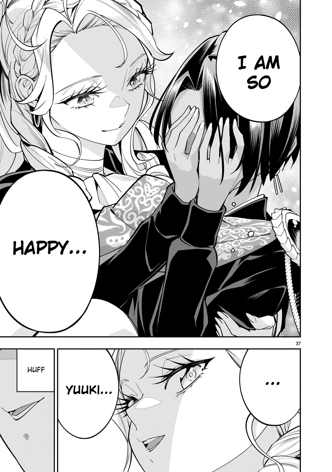The Death Defying Princess Creates a Yuri Harem to Survive Chapter 4 page 36 - Chapter 4: You Can Still Have a Wonderful Love Even Without Men, You Know!