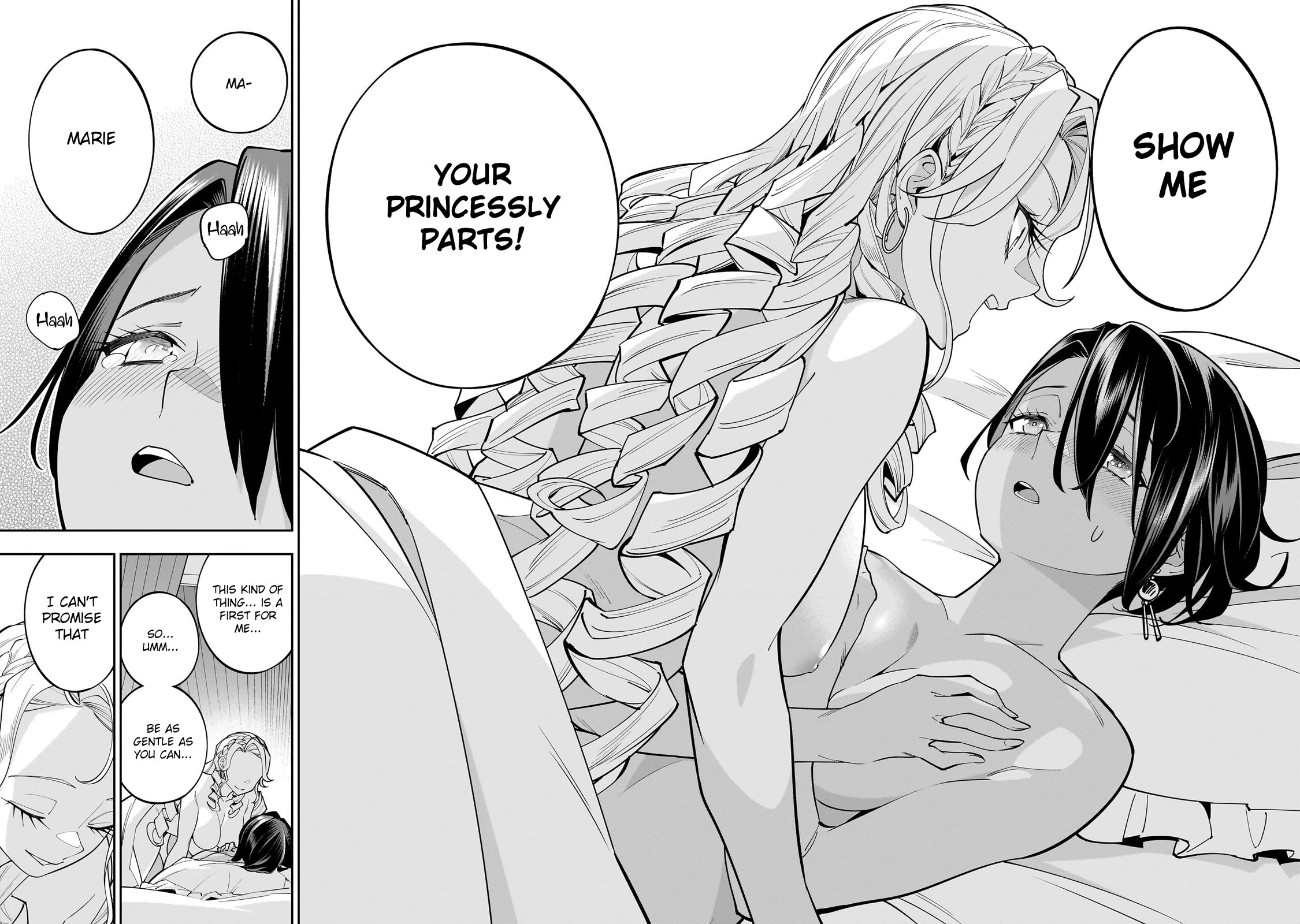 The Death Defying Princess Creates a Yuri Harem to Survive Chapter 4 page 39 - Chapter 4: You Can Still Have a Wonderful Love Even Without Men, You Know!