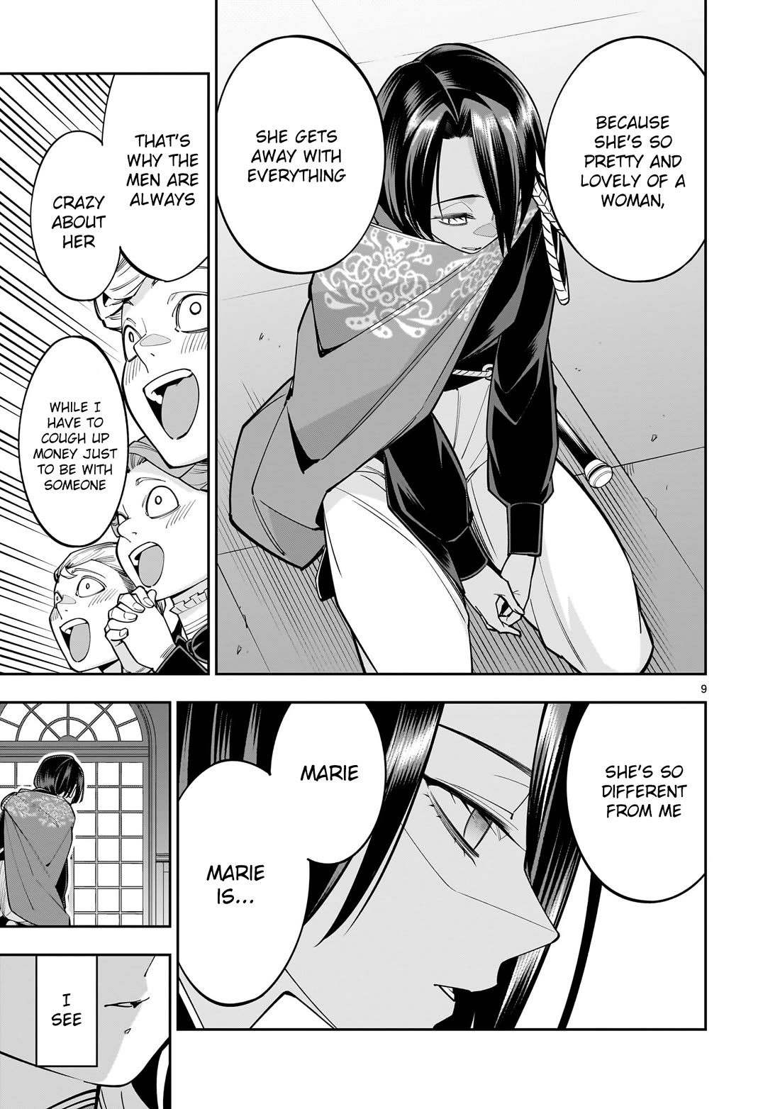 The Death Defying Princess Creates a Yuri Harem to Survive Chapter 4 page 9 - Chapter 4: You Can Still Have a Wonderful Love Even Without Men, You Know!