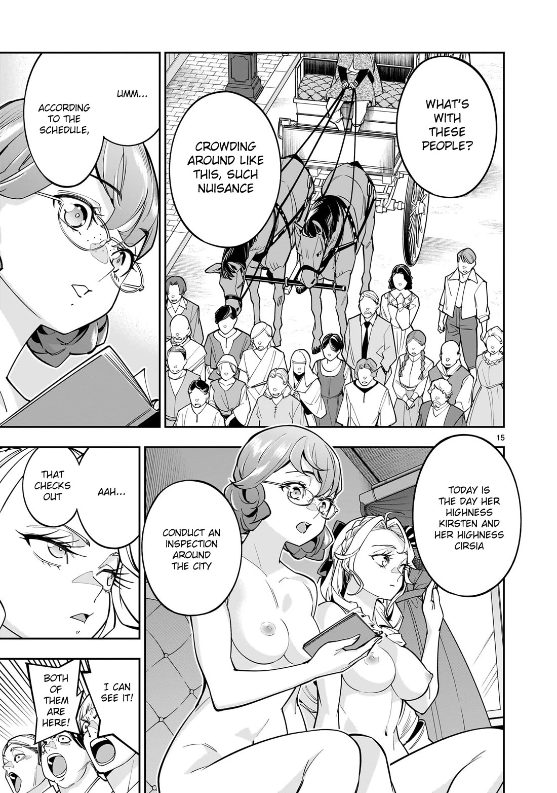 The Death Defying Princess Creates a Yuri Harem to Survive Chapter 5 page 15 - Chapter 5: I Didn’t Do Anything I’d Feel Guilty About