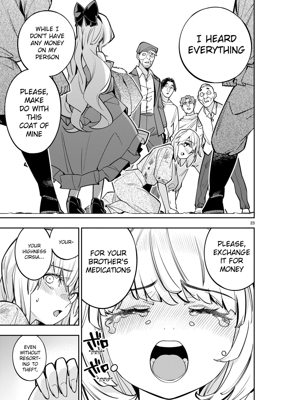 The Death Defying Princess Creates a Yuri Harem to Survive Chapter 5 page 22 - Chapter 5: I Didn’t Do Anything I’d Feel Guilty About