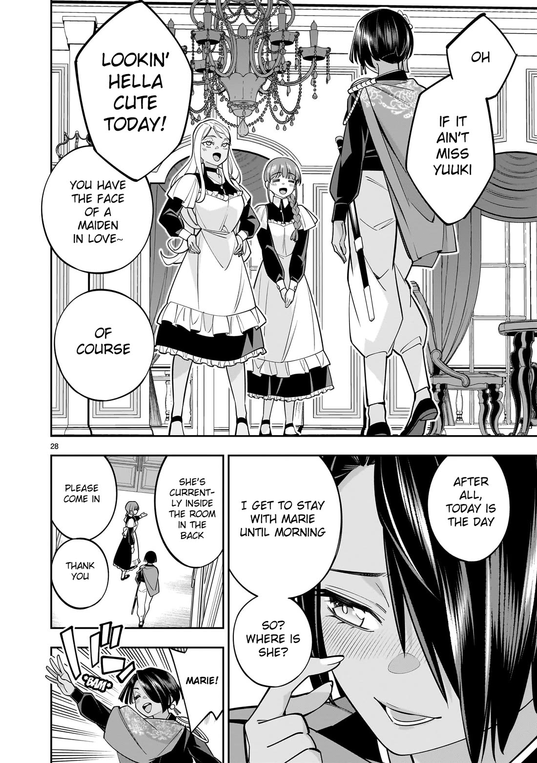 The Death Defying Princess Creates a Yuri Harem to Survive Chapter 5 page 27 - Chapter 5: I Didn’t Do Anything I’d Feel Guilty About