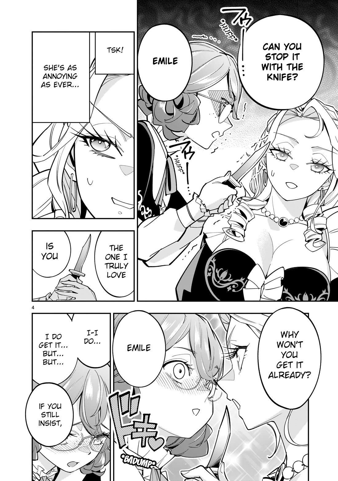 The Death Defying Princess Creates a Yuri Harem to Survive Chapter 5 page 4 - Chapter 5: I Didn’t Do Anything I’d Feel Guilty About