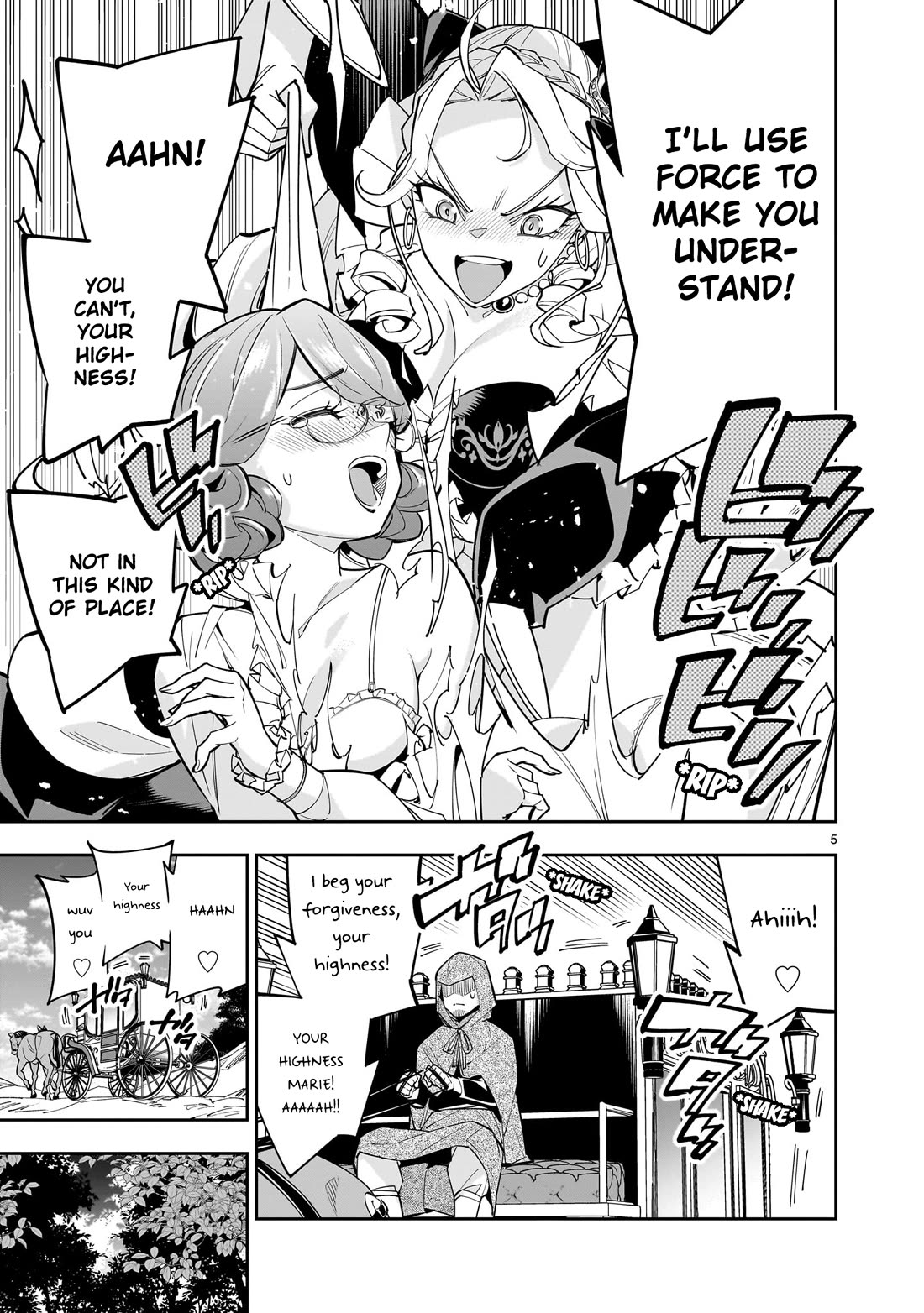 The Death Defying Princess Creates a Yuri Harem to Survive Chapter 5 page 5 - Chapter 5: I Didn’t Do Anything I’d Feel Guilty About