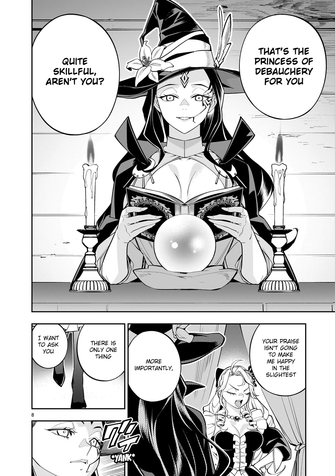 The Death Defying Princess Creates a Yuri Harem to Survive Chapter 5 page 8 - Chapter 5: I Didn’t Do Anything I’d Feel Guilty About