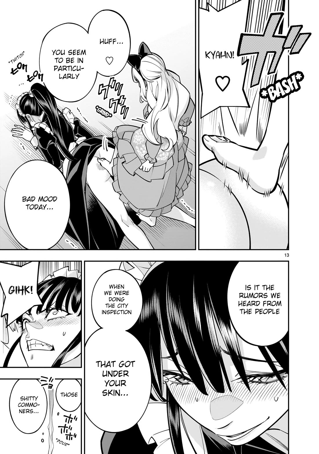 The Death Defying Princess Creates a Yuri Harem to Survive Chapter 6 page 13 - Chapter 6: Even Though I Had My Eye on Miss Yuuki First