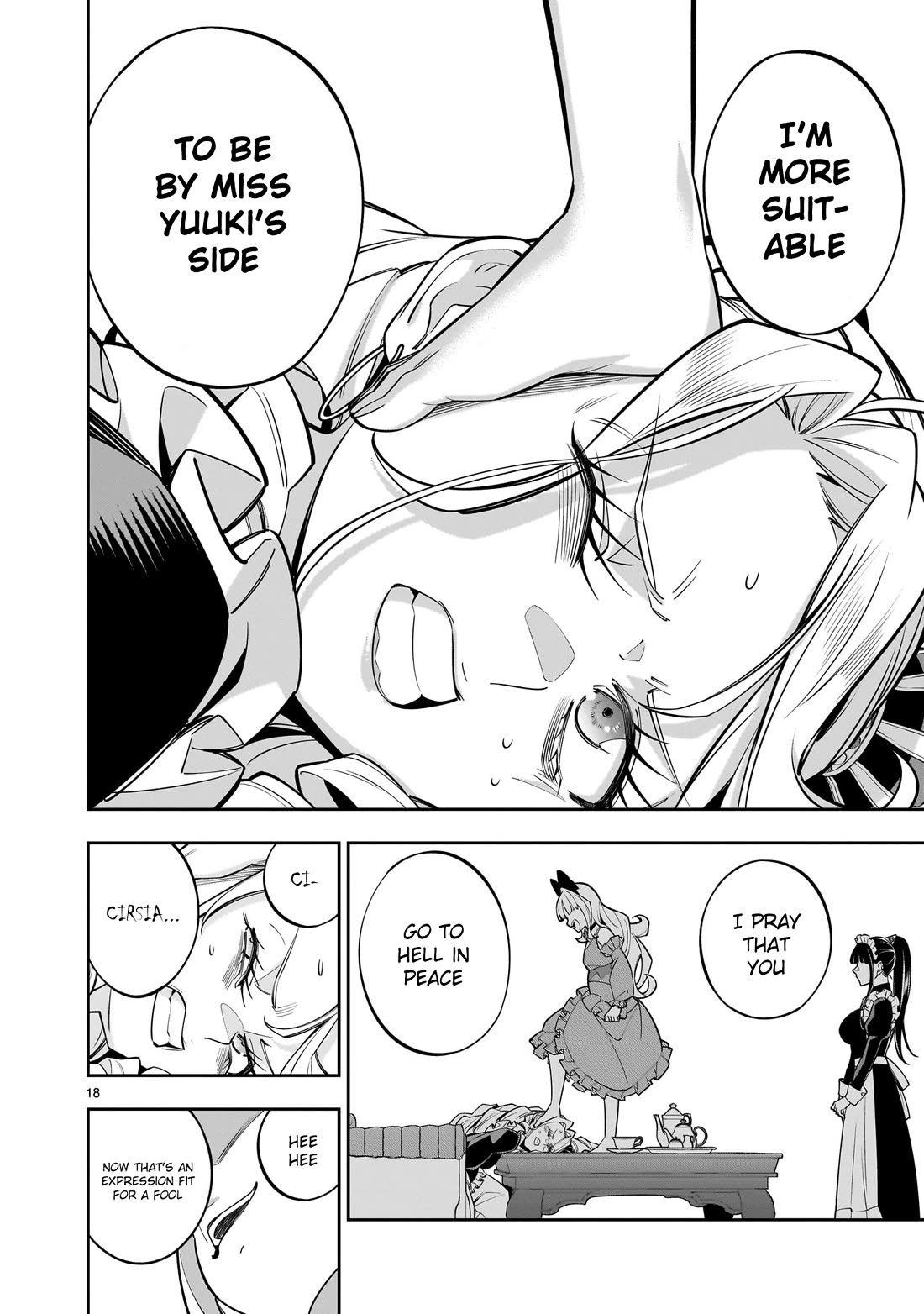 The Death Defying Princess Creates a Yuri Harem to Survive Chapter 6 page 35 - Chapter 6: Even Though I Had My Eye on Miss Yuuki First