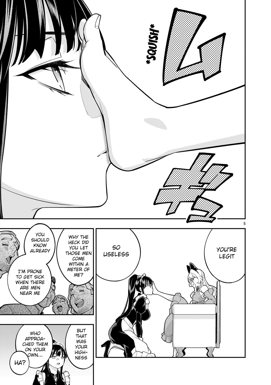 The Death Defying Princess Creates a Yuri Harem to Survive Chapter 6 page 5 - Chapter 6: Even Though I Had My Eye on Miss Yuuki First