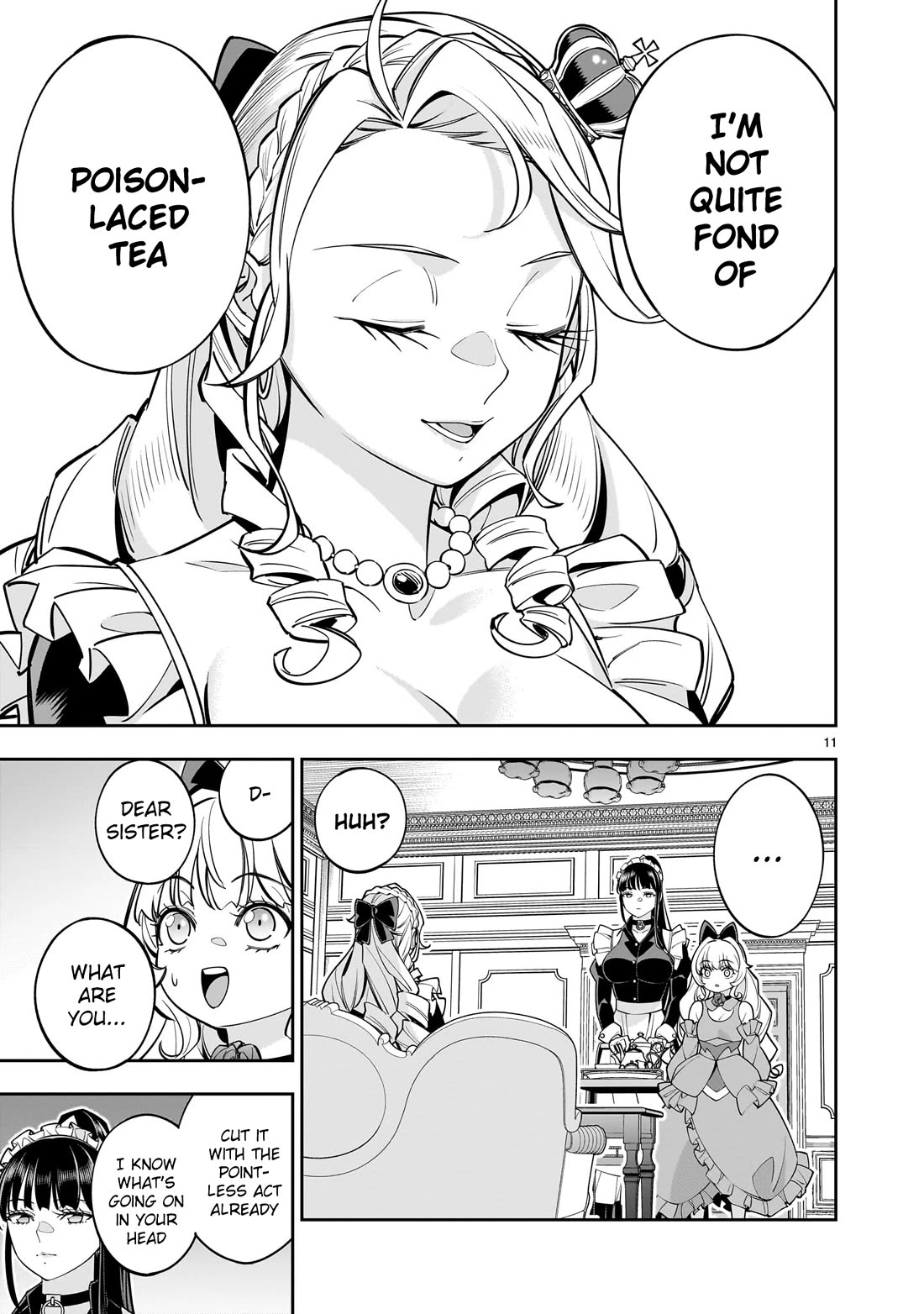 The Death Defying Princess Creates a Yuri Harem to Survive Chapter 7 page 10 - Chapter 7: Just Who Do You Think I Am?