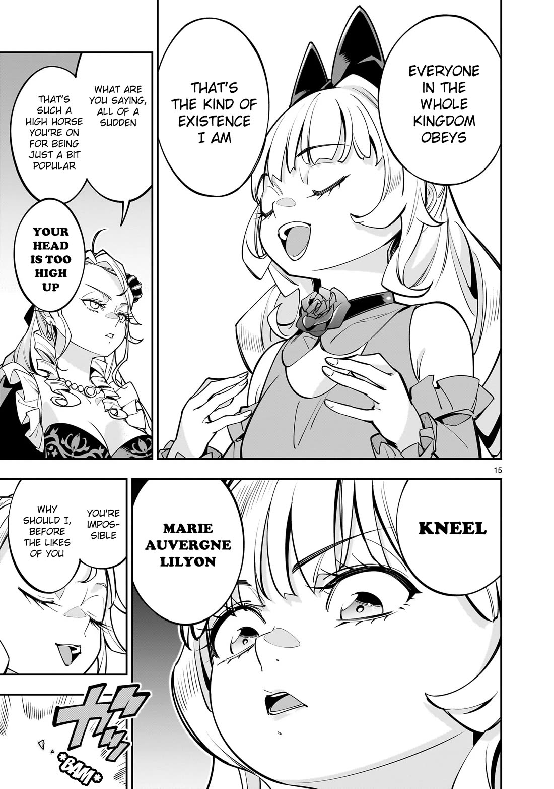The Death Defying Princess Creates a Yuri Harem to Survive Chapter 7 page 14 - Chapter 7: Just Who Do You Think I Am?