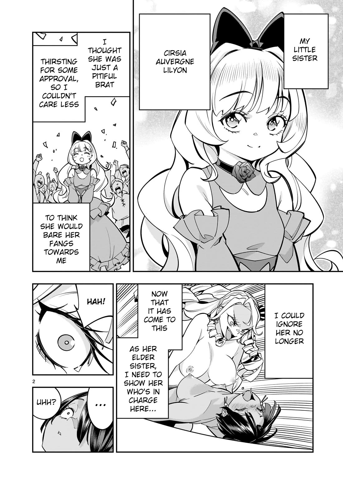 The Death Defying Princess Creates a Yuri Harem to Survive Chapter 7 page 2 - Chapter 7: Just Who Do You Think I Am?