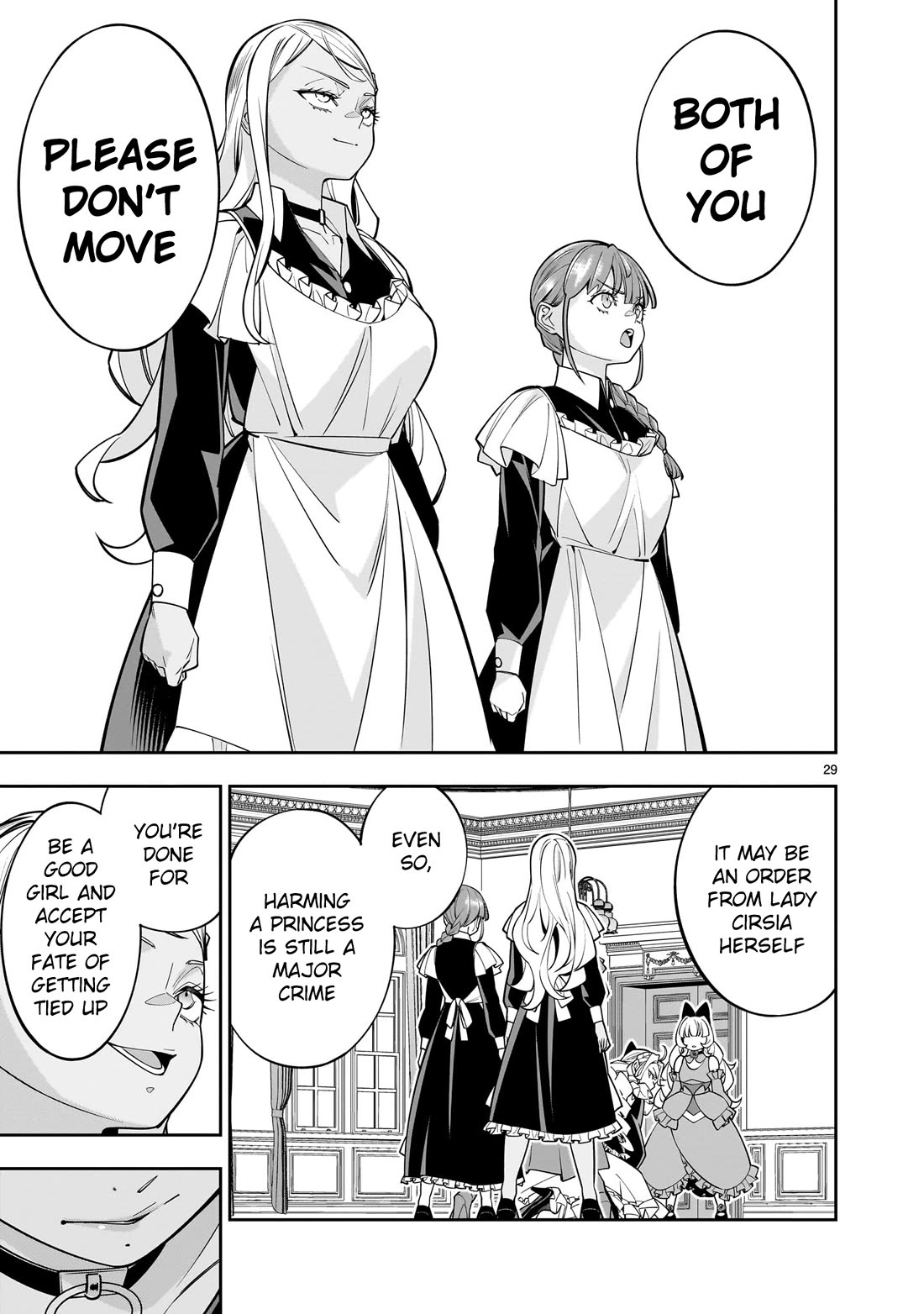 The Death Defying Princess Creates a Yuri Harem to Survive Chapter 7 page 28 - Chapter 7: Just Who Do You Think I Am?