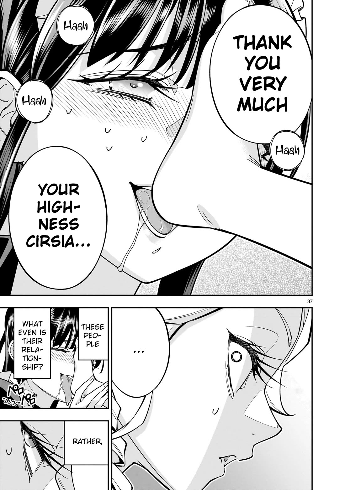 The Death Defying Princess Creates a Yuri Harem to Survive Chapter 7 page 36 - Chapter 7: Just Who Do You Think I Am?