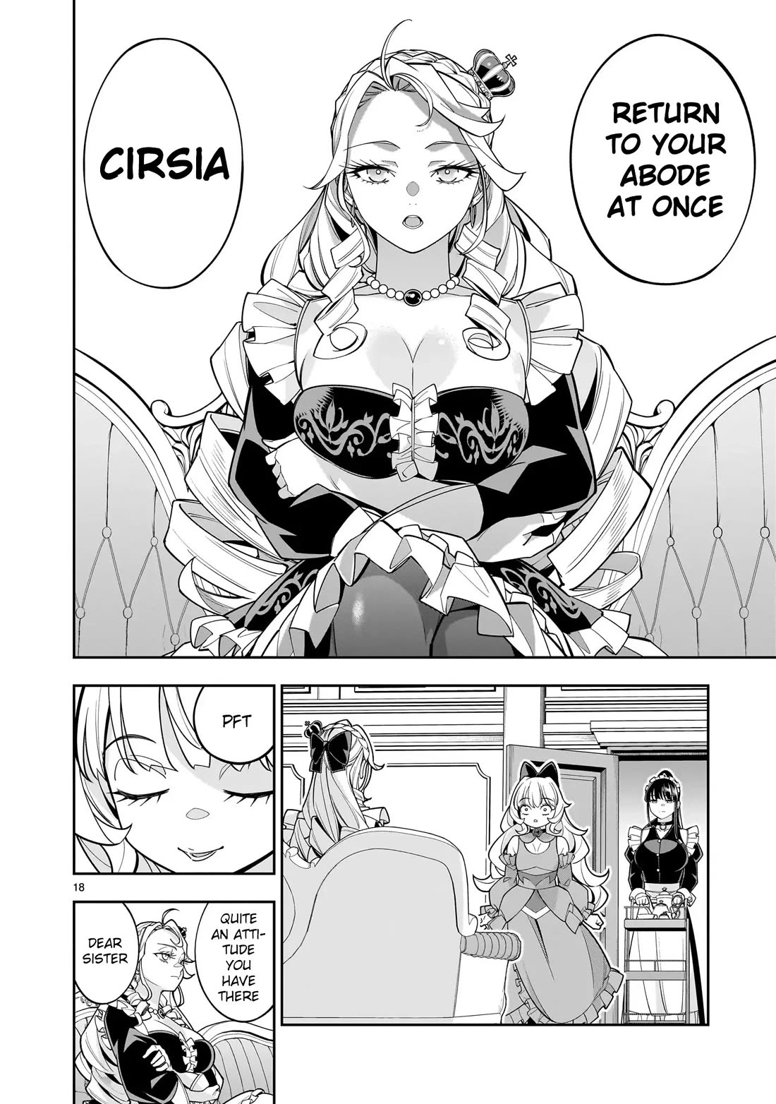 The Death Defying Princess Creates a Yuri Harem to Survive Chapter 8 page 18 - Chapter 8: You Can Cum to a More Wondrous World