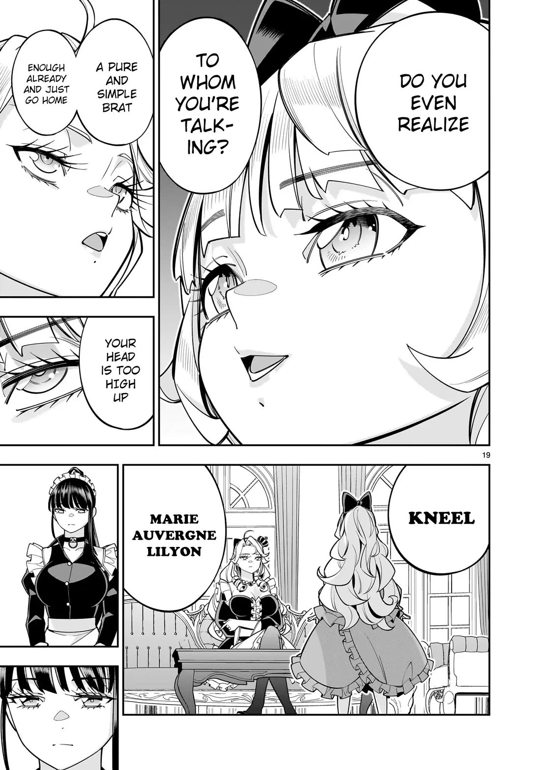 The Death Defying Princess Creates a Yuri Harem to Survive Chapter 8 page 19 - Chapter 8: You Can Cum to a More Wondrous World