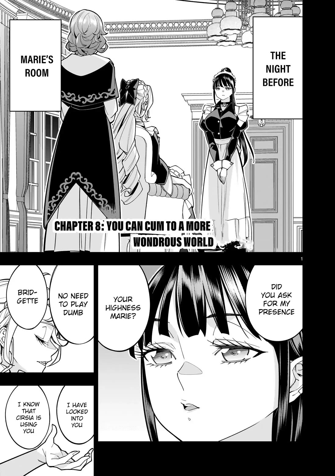 The Death Defying Princess Creates a Yuri Harem to Survive Chapter 8 page 23 - Chapter 8: You Can Cum to a More Wondrous World