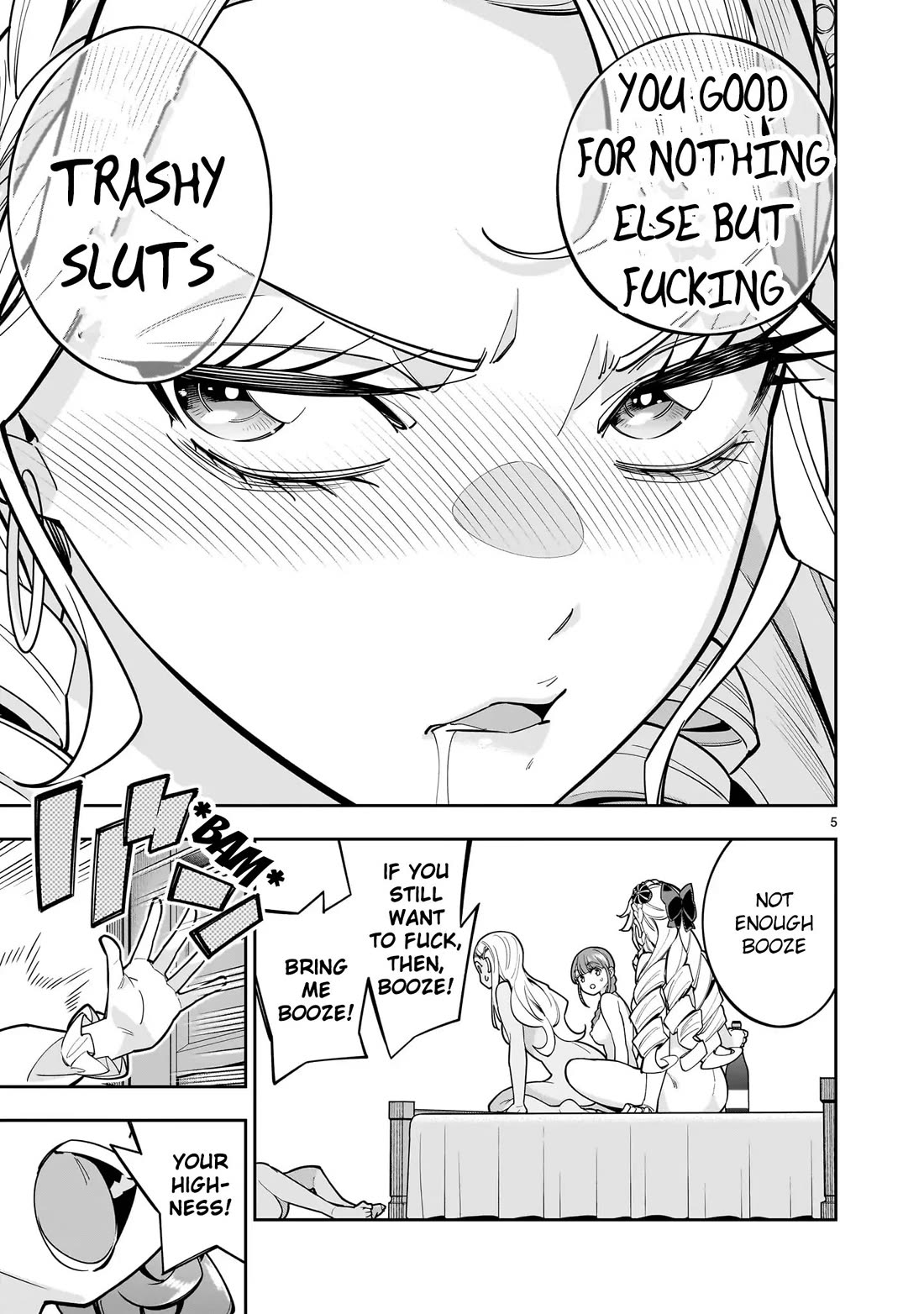 The Death Defying Princess Creates a Yuri Harem to Survive Chapter 8 page 5 - Chapter 8: You Can Cum to a More Wondrous World