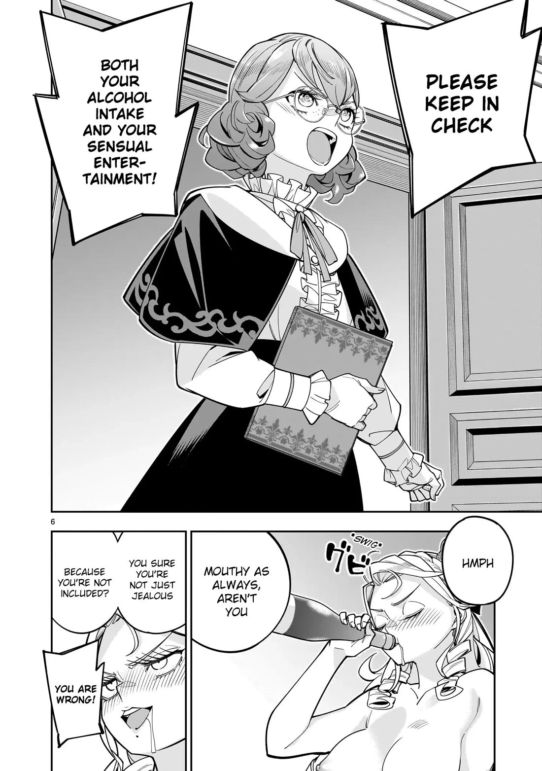 The Death Defying Princess Creates a Yuri Harem to Survive Chapter 8 page 6 - Chapter 8: You Can Cum to a More Wondrous World