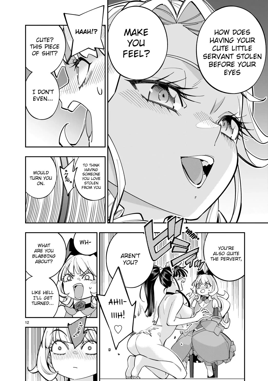 The Death Defying Princess Creates a Yuri Harem to Survive Chapter 9 page 11 - Chapter 9: Such A Vulgar Swine