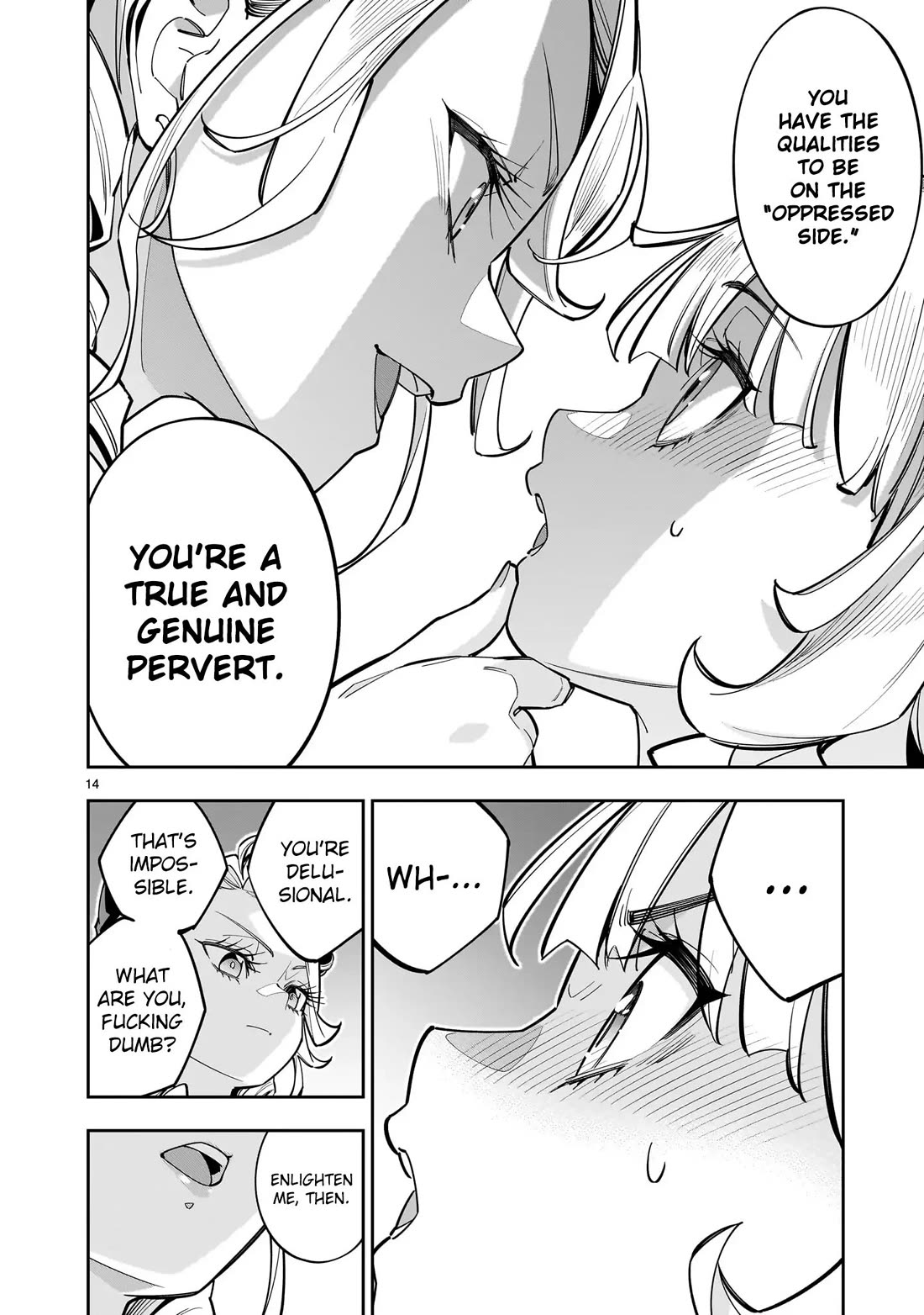 The Death Defying Princess Creates a Yuri Harem to Survive Chapter 9 page 13 - Chapter 9: Such A Vulgar Swine